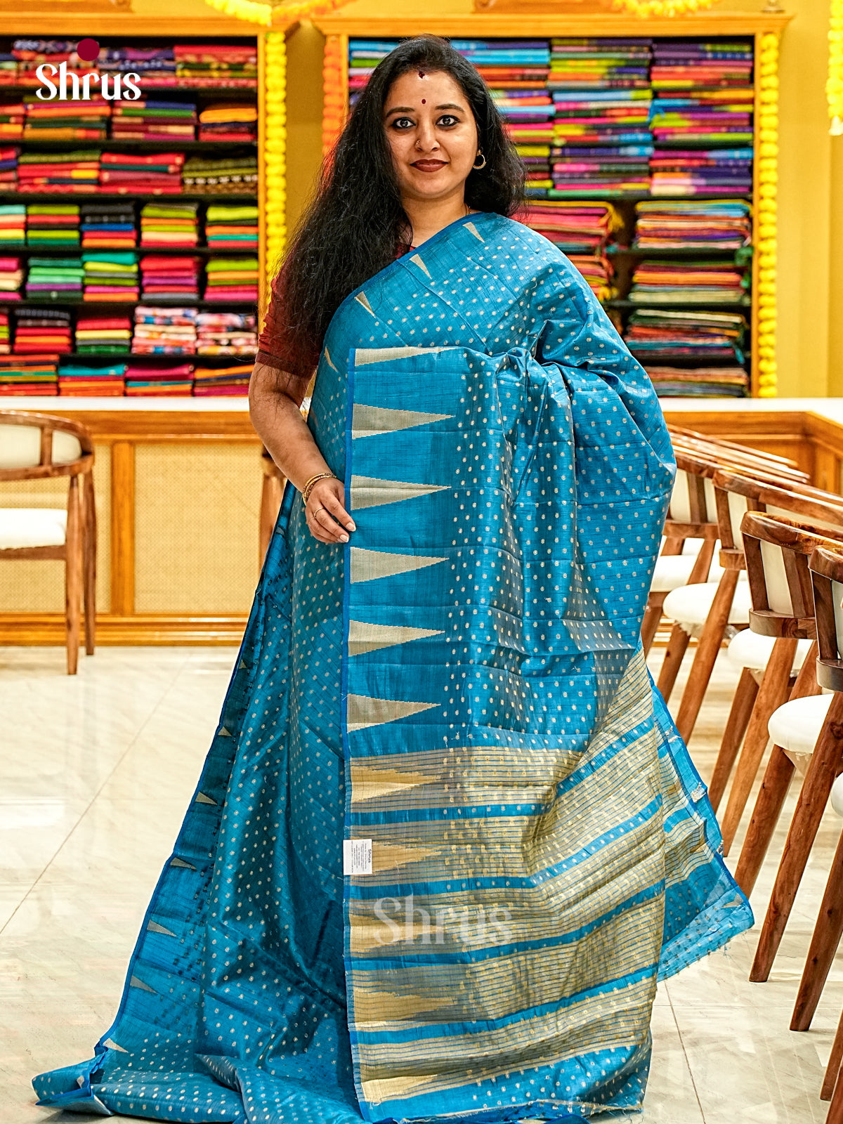 Semi Rawsilk Saree - EI19103
