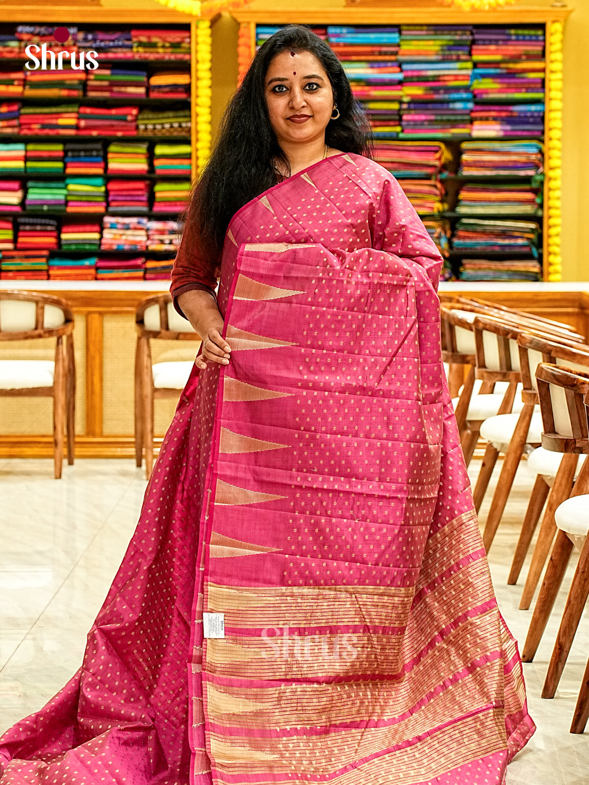 Semi Rawsilk Saree - EI19104