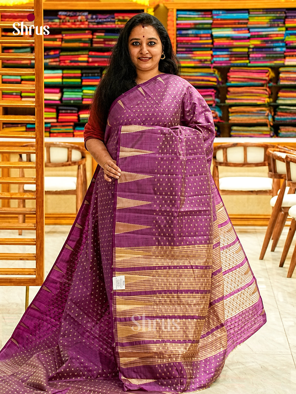 Semi Rawsilk Saree - EI19106