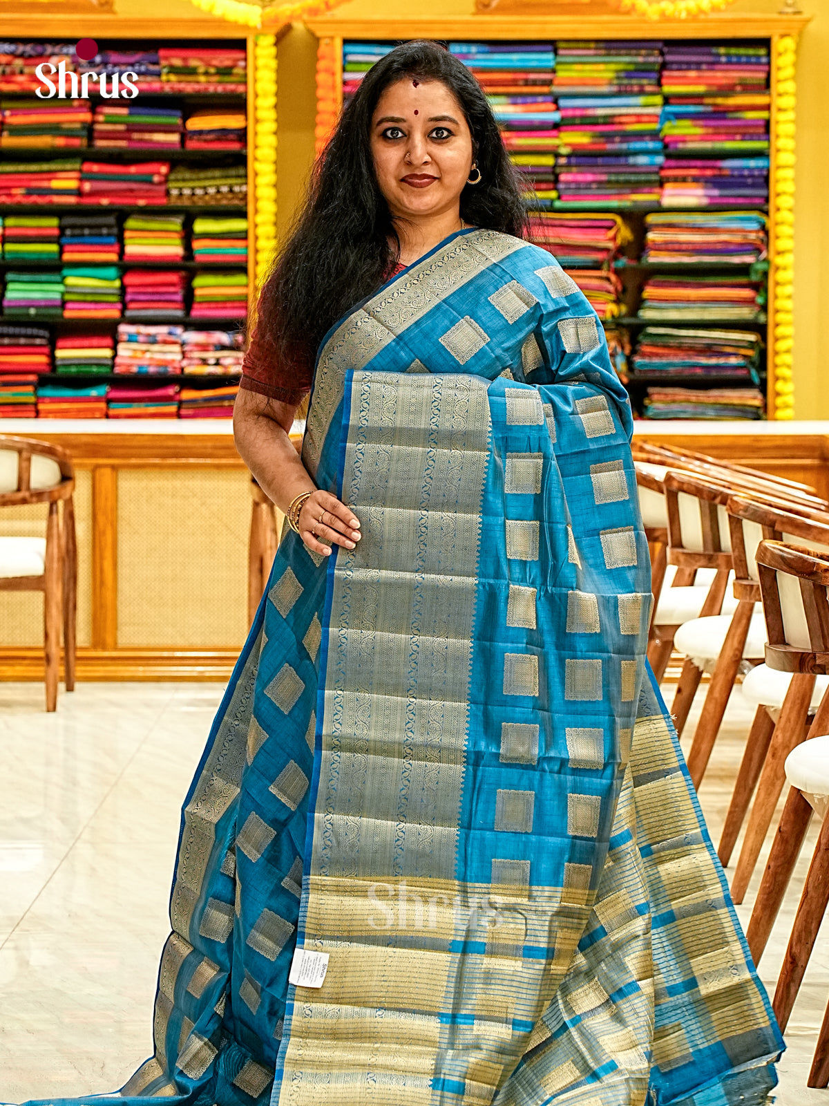 Semi Rawsilk Saree - EI19112