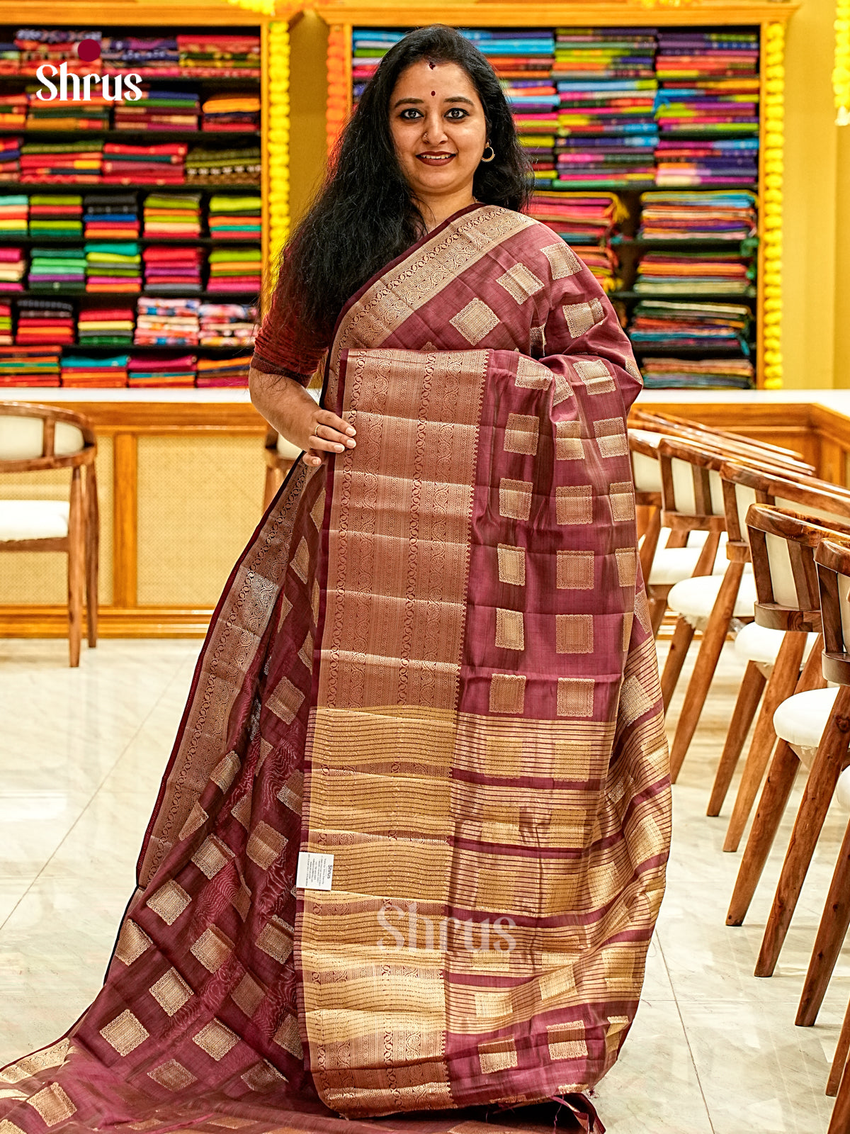 Semi Rawsilk Saree - EI19114