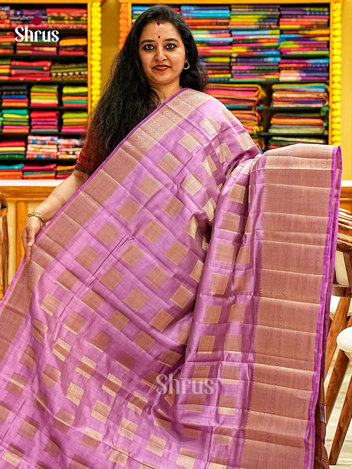 Semi Rawsilk Saree - EI19117