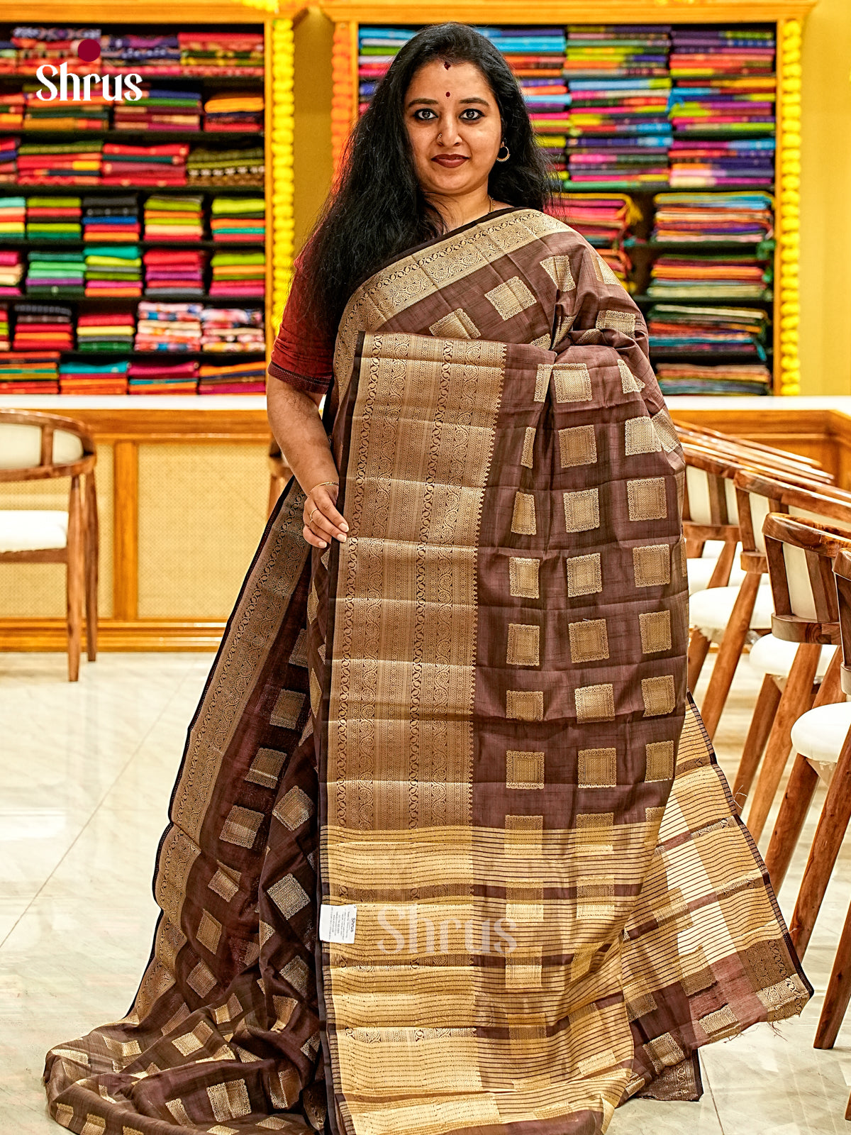 Semi Rawsilk Saree - EI19119