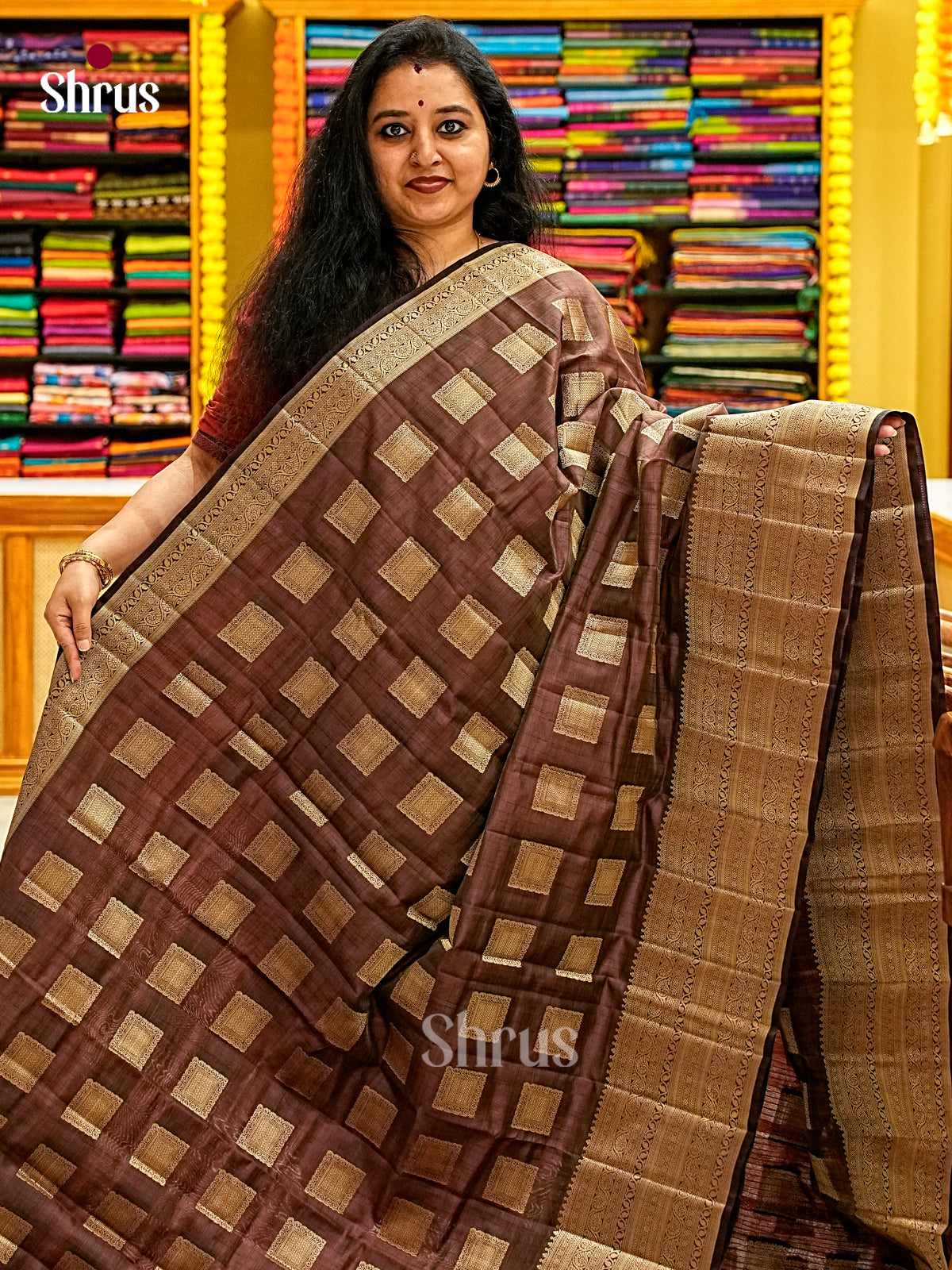 Semi Rawsilk Saree - EI19119