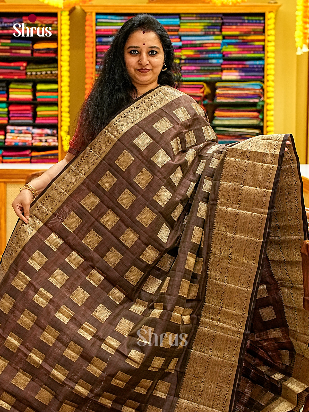 Semi Rawsilk Saree - EI19121