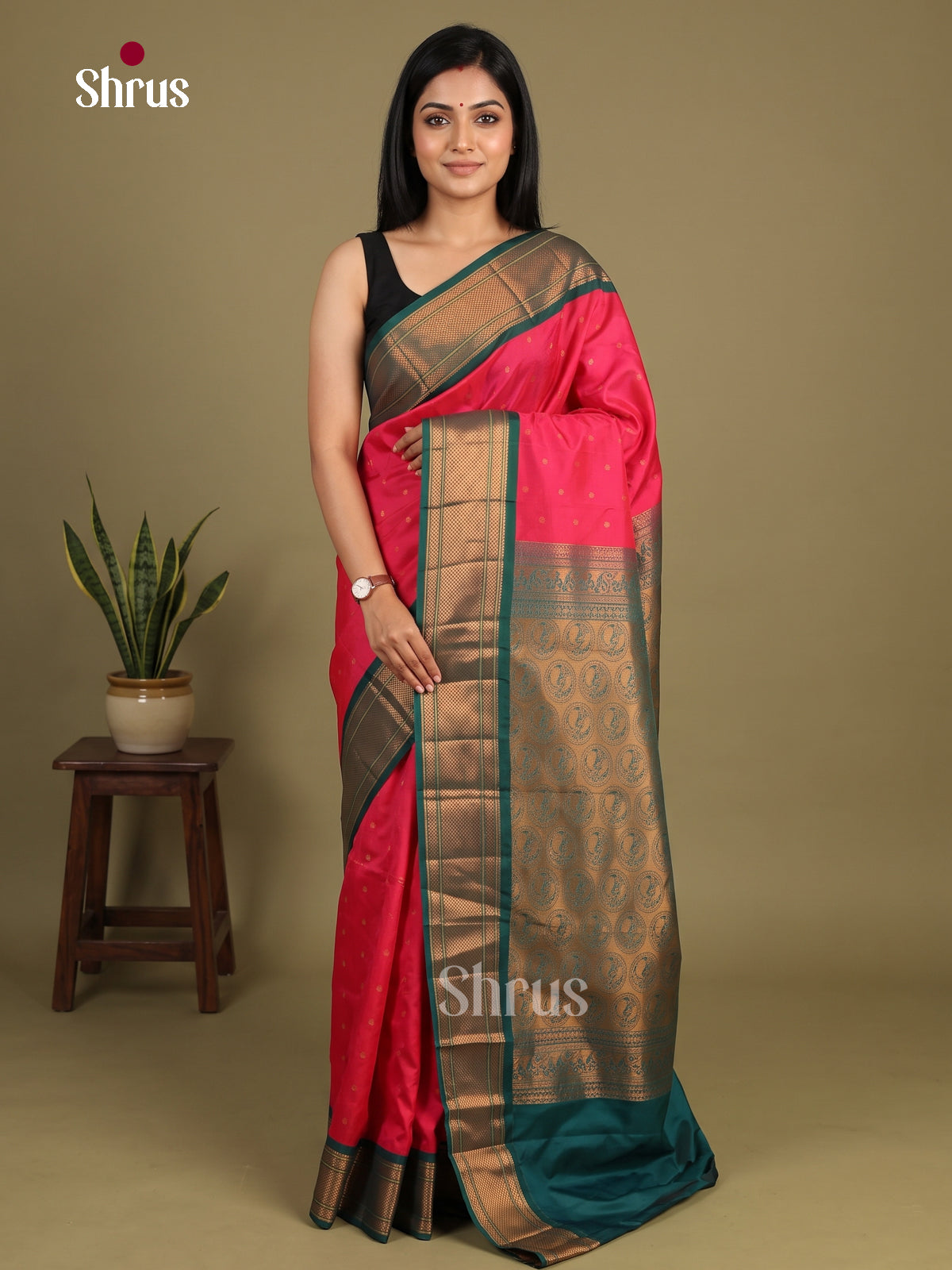Semi Paithani Saree - EI19130