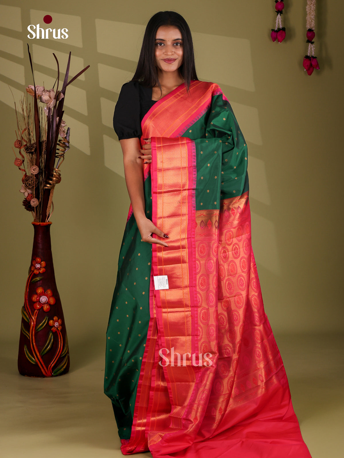 Semi Paithani Saree - EI19133