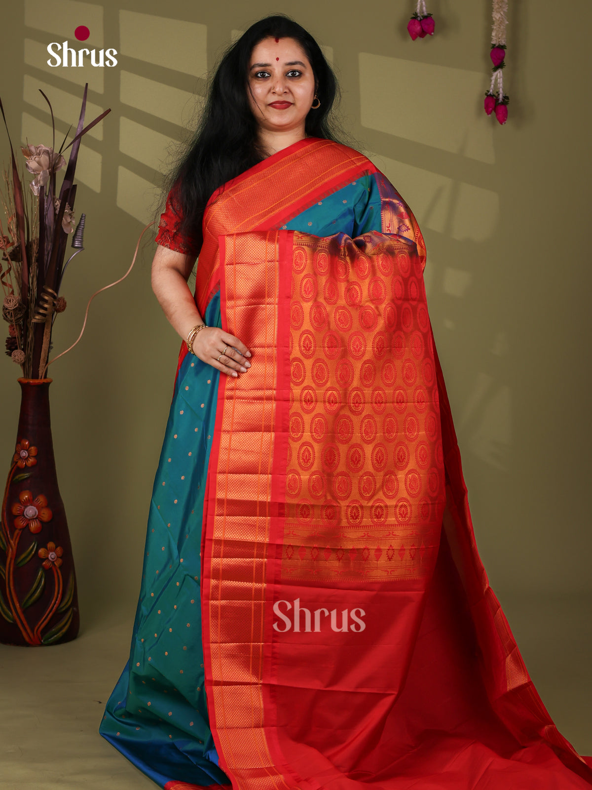 Semi Paithani Saree - EI19134