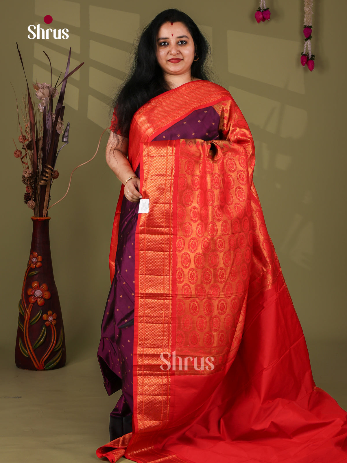 Semi Paithani Saree - EI19135