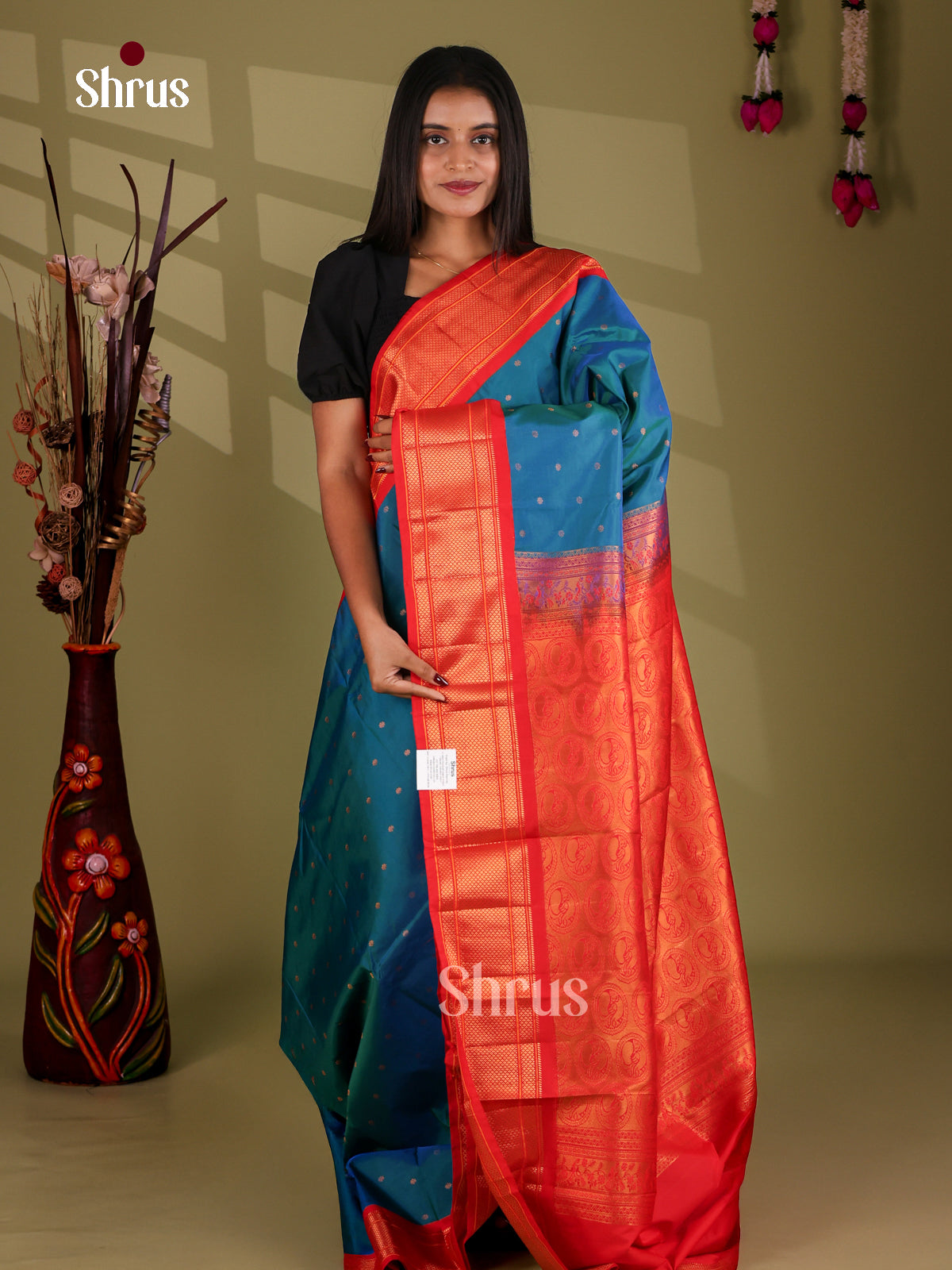 Semi Paithani Saree - EI19141