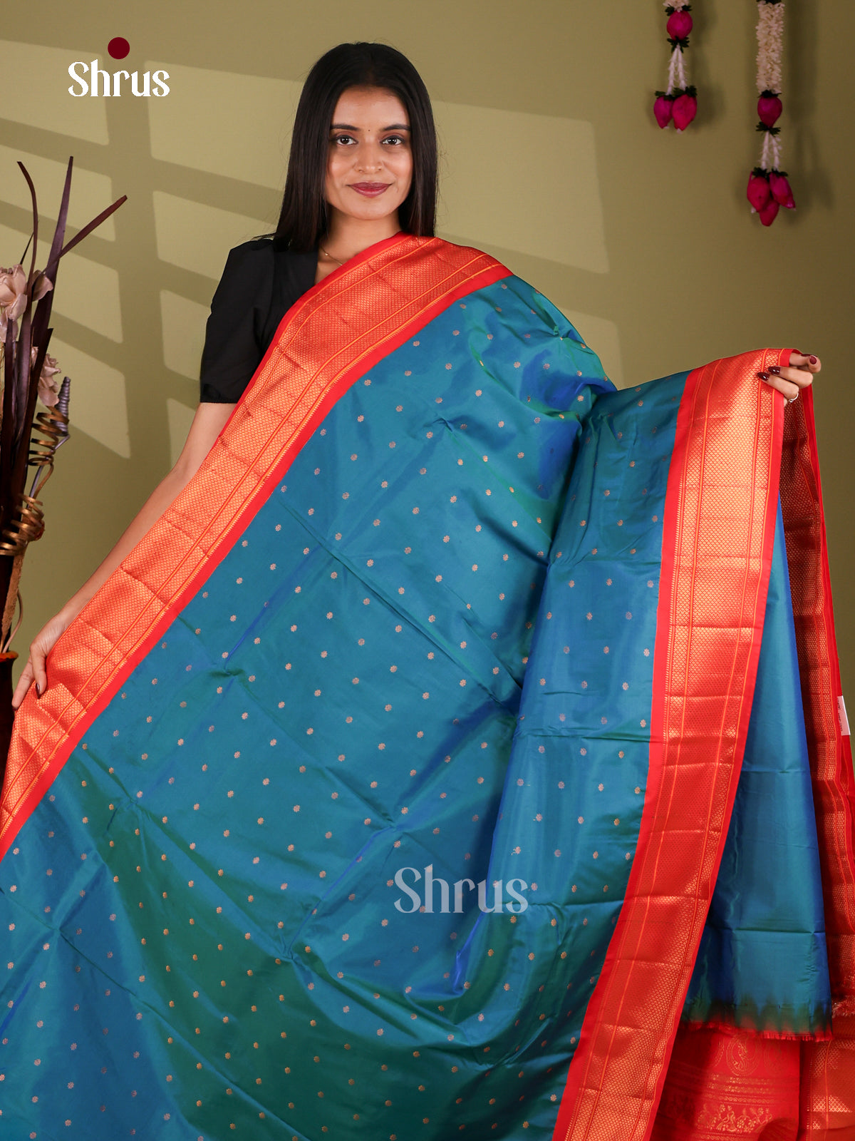 Semi Paithani Saree - EI19141