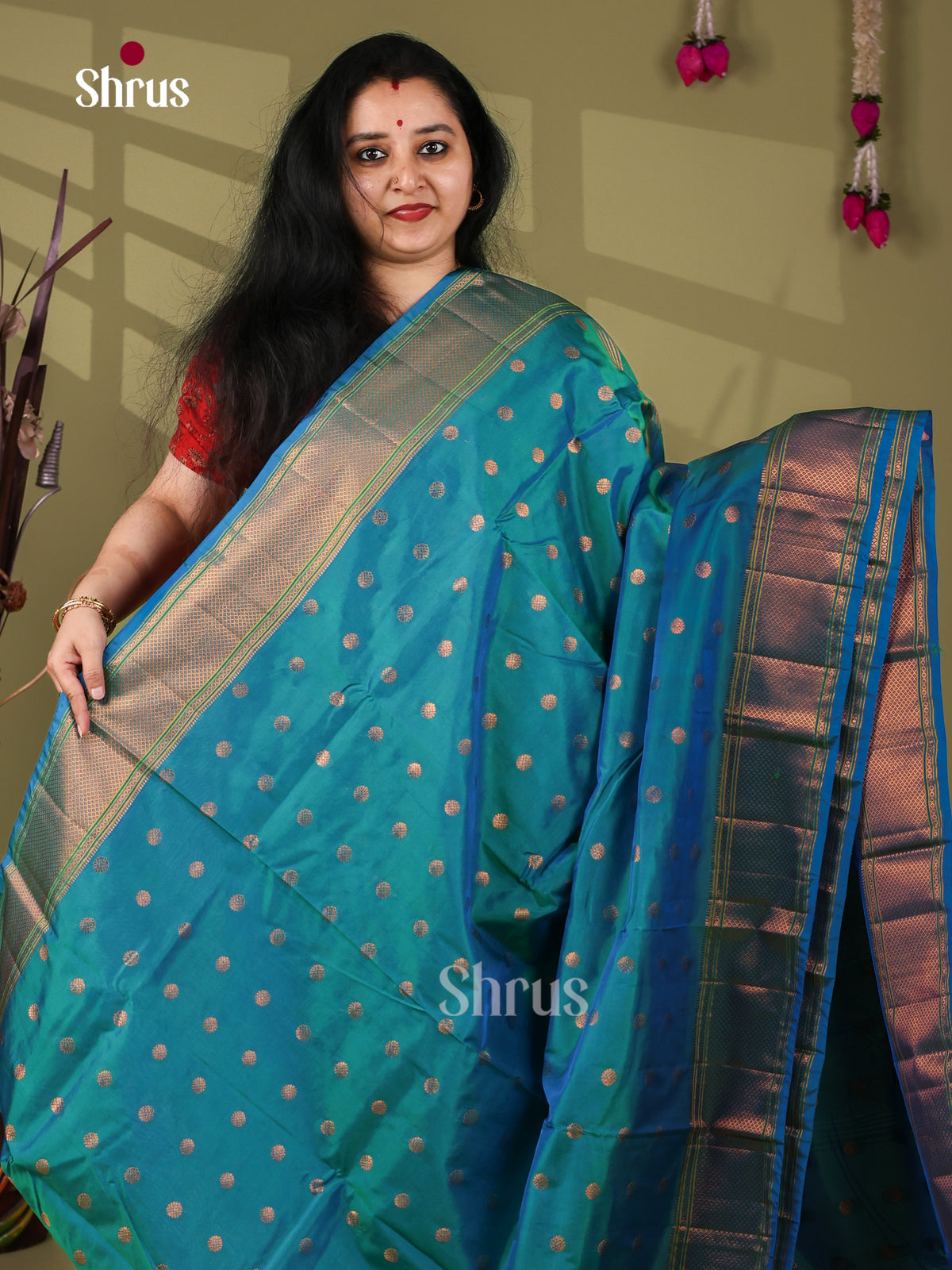 Semi Paithani Saree - EI19144