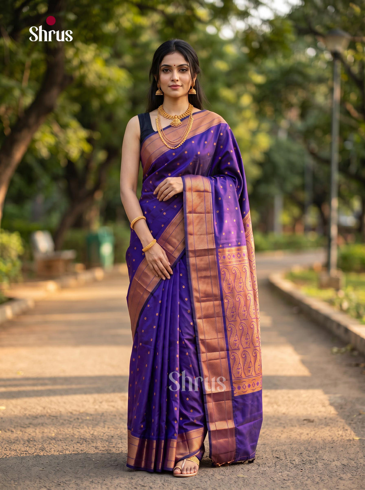 Semi Paithani Saree - EI19153
