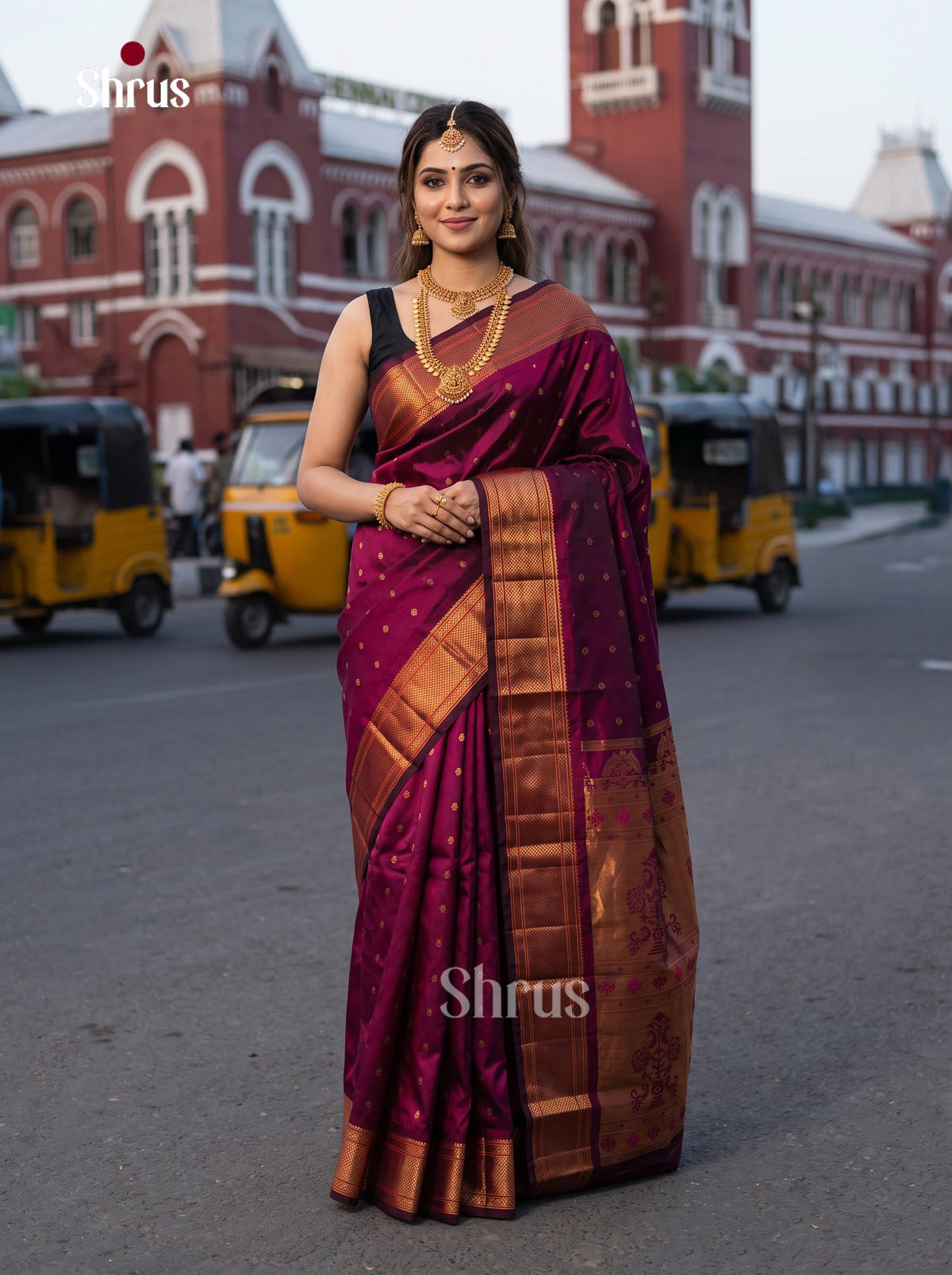 Semi Paithani Saree - EI19159