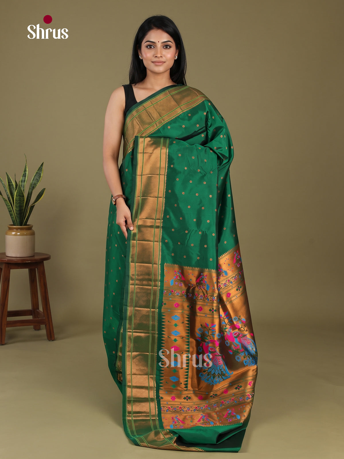Semi Paithani Saree - EI19160