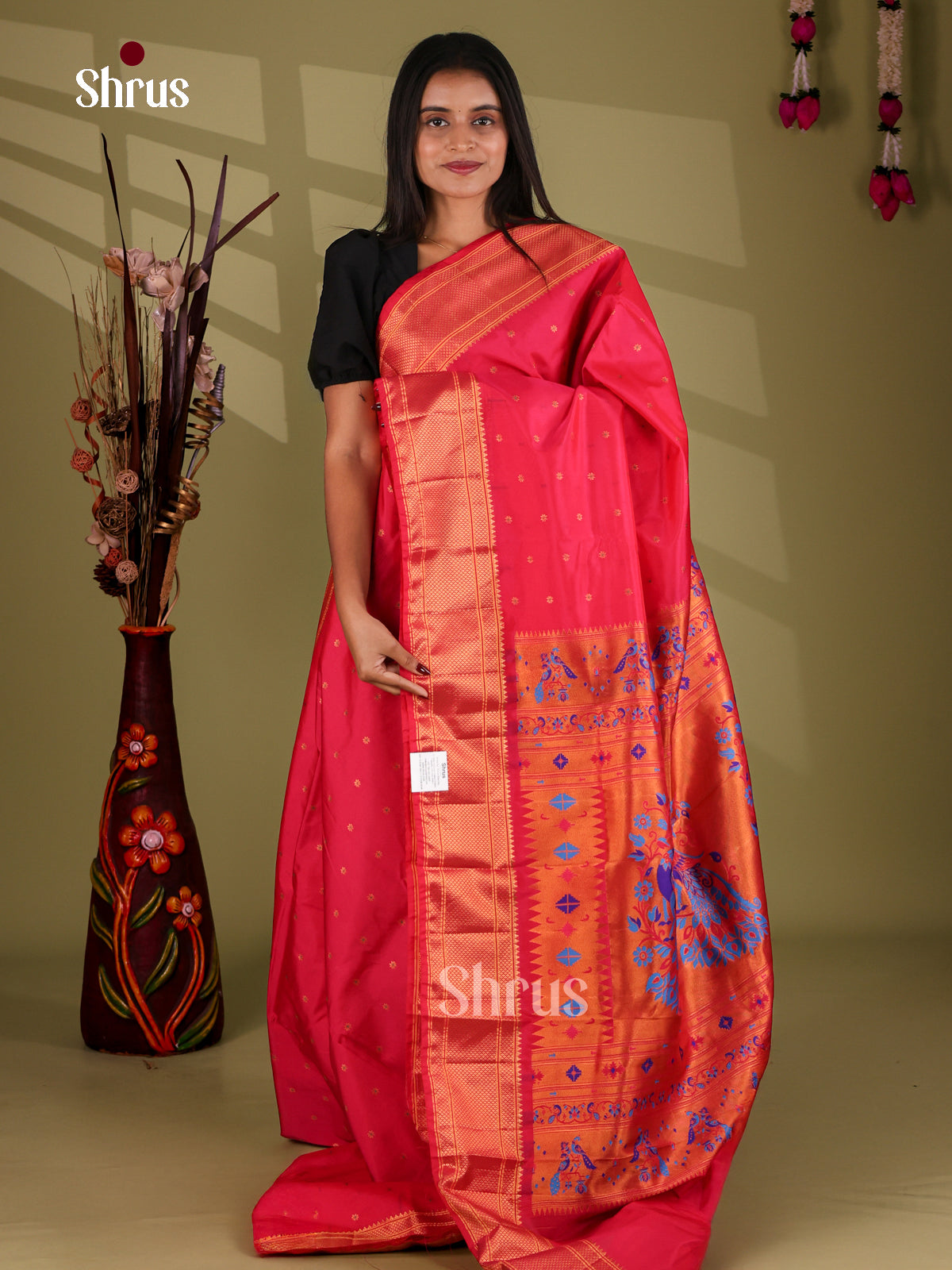 Semi Paithani Saree - EI19164