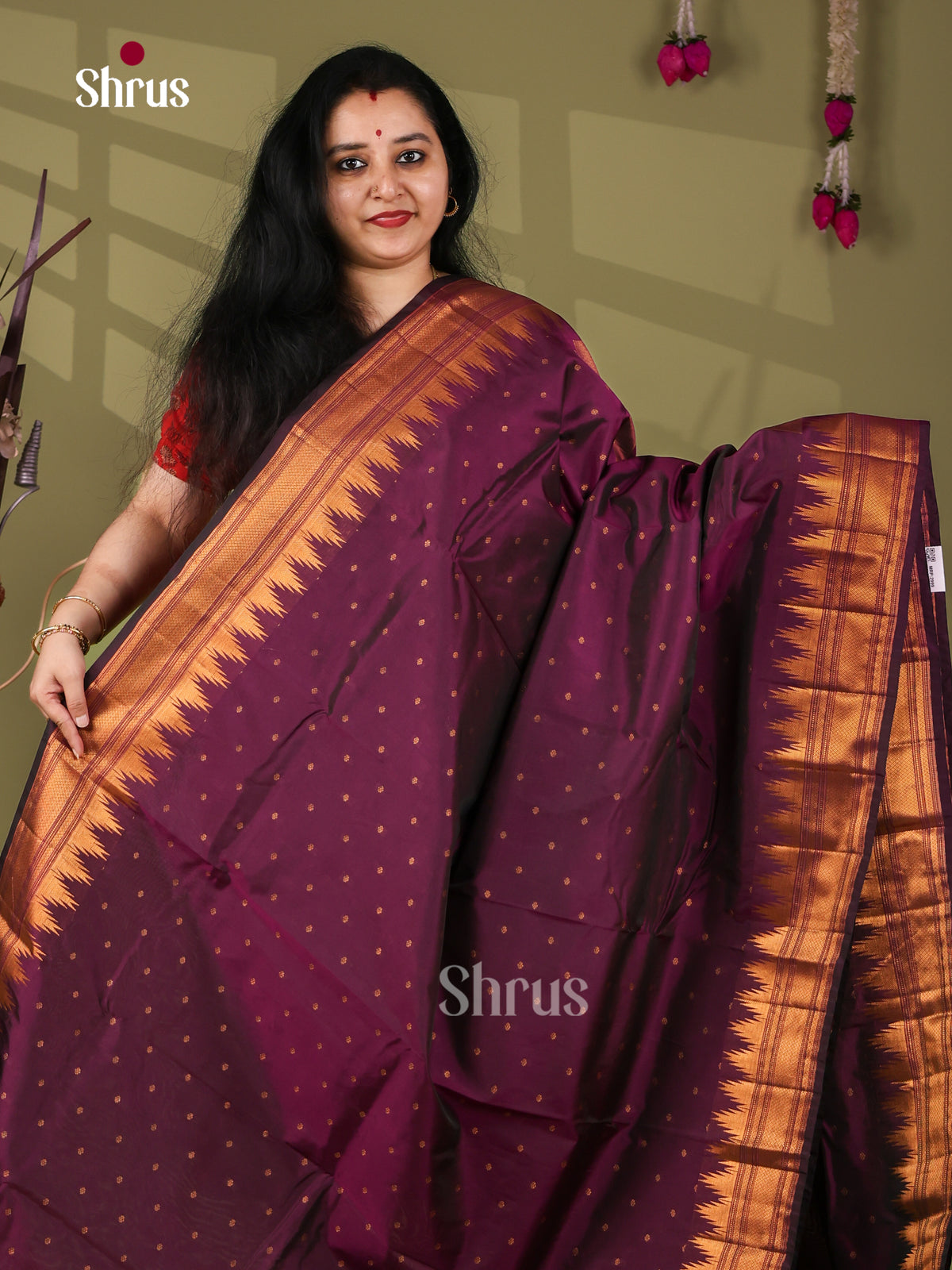 Semi Paithani Saree - EI19172