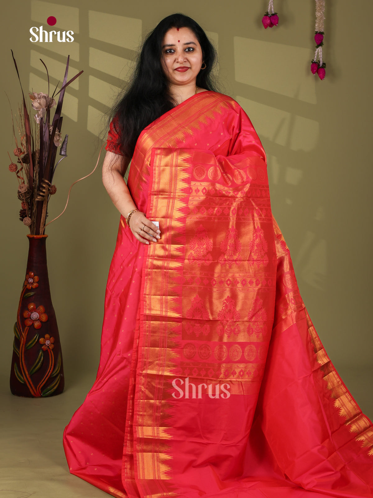 Semi Paithani Saree - EI19174