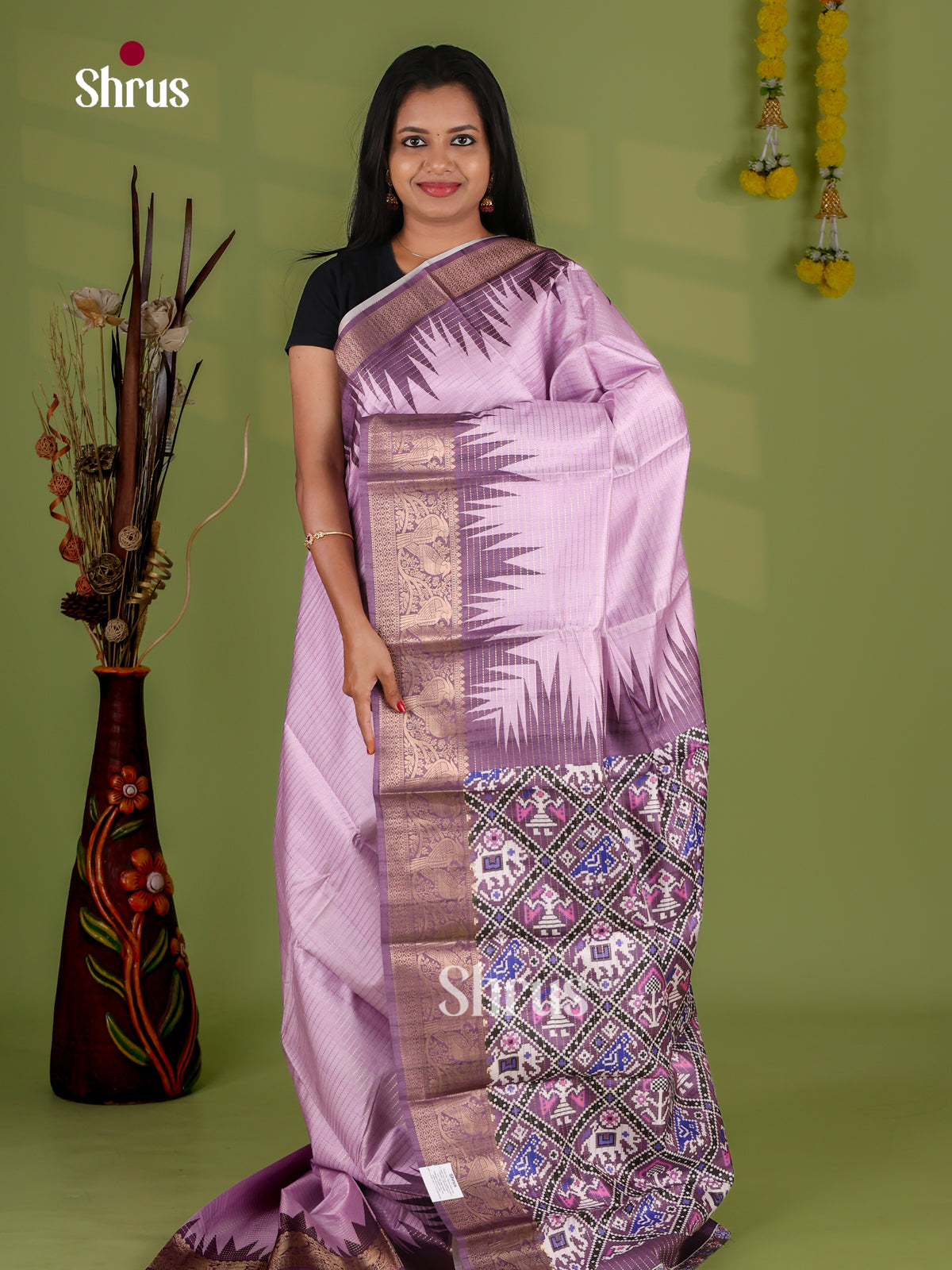 Semi Tussar Saree - EI21005