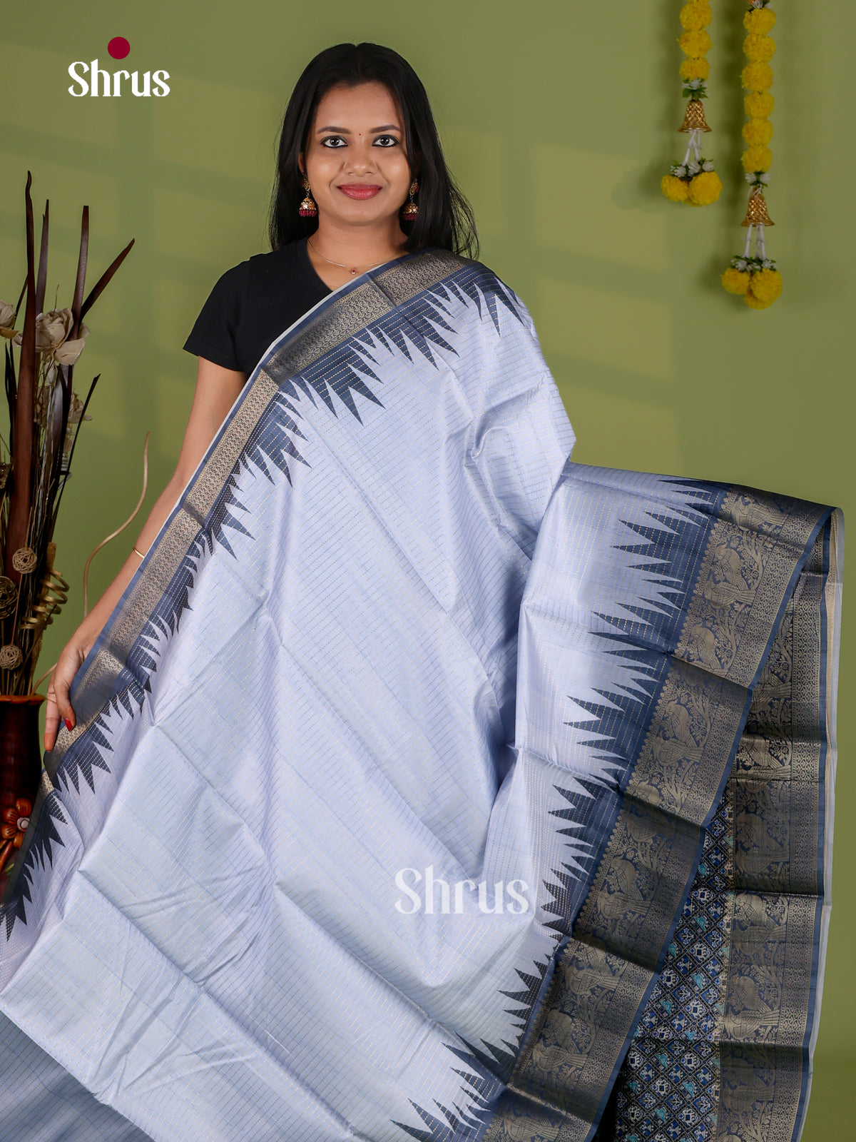 Semi Tussar Saree - EI21006
