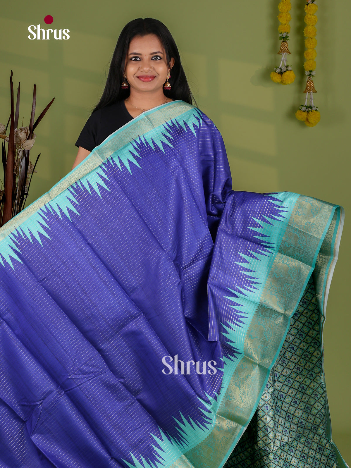 Semi Tussar Saree - EI21008