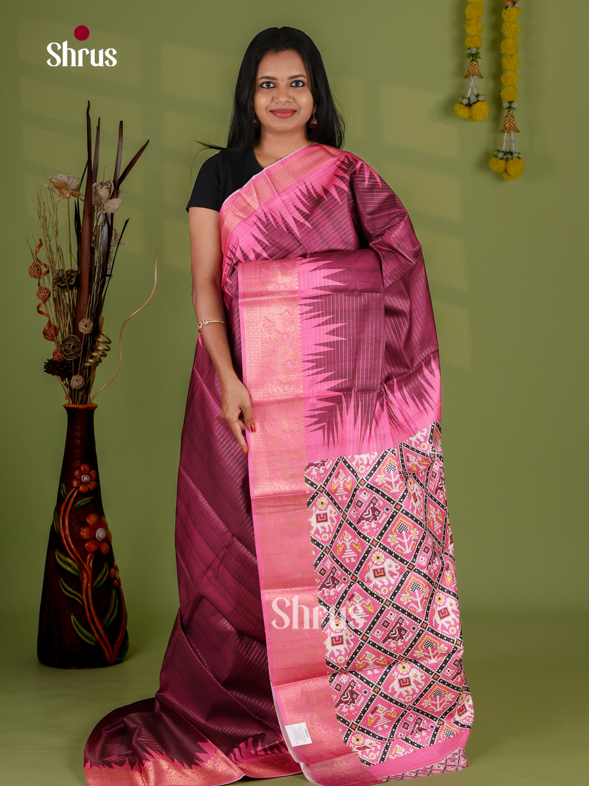 Semi Tussar Saree - EI21009