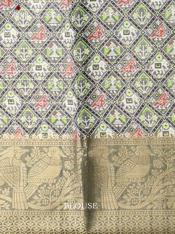 Semi Tussar Saree - EI21012