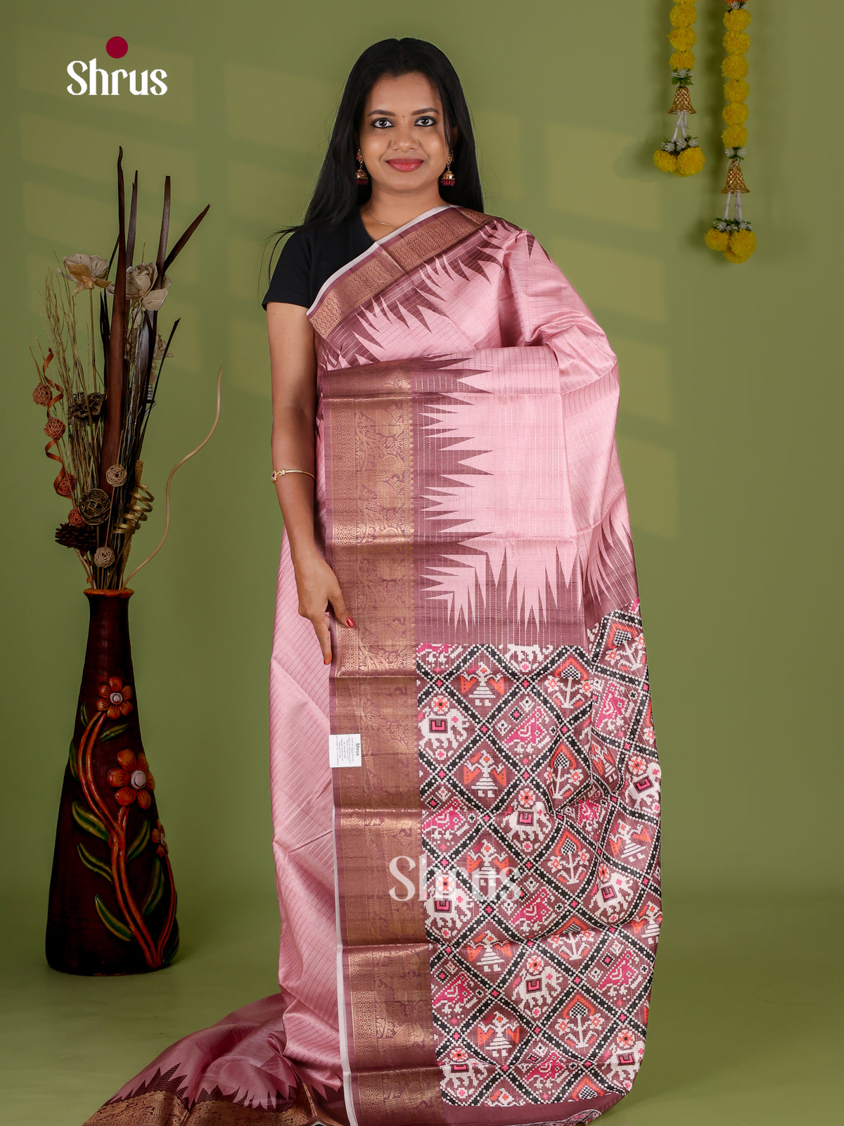 Semi Tussar Saree - EI21013