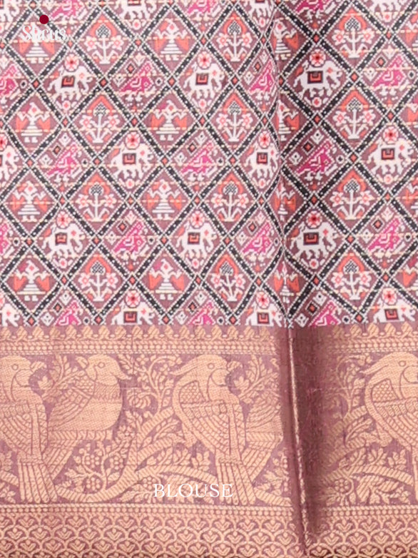 Semi Tussar Saree - EI21013