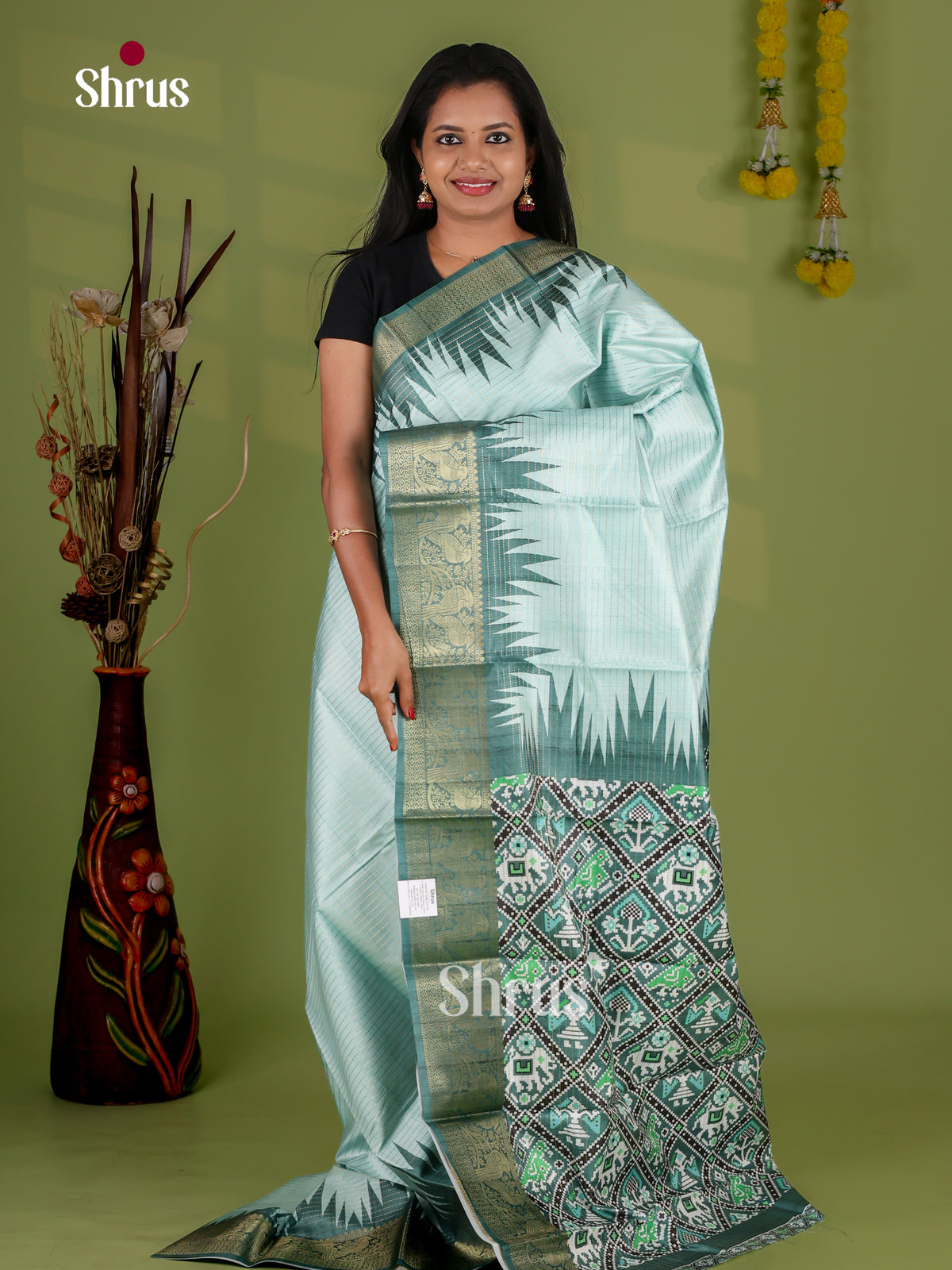 Semi Tussar Saree - EI21016