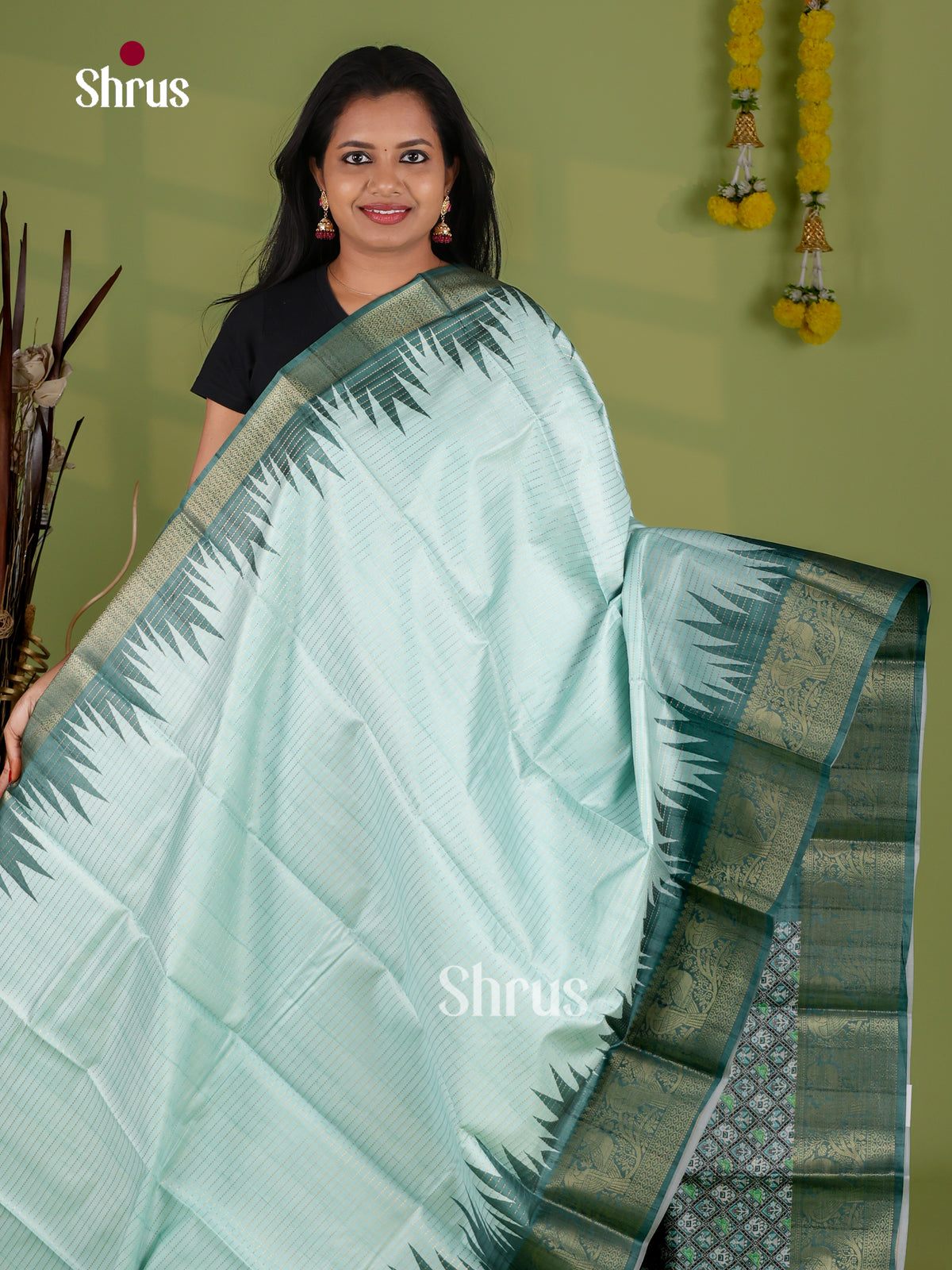 Semi Tussar Saree - EI21016