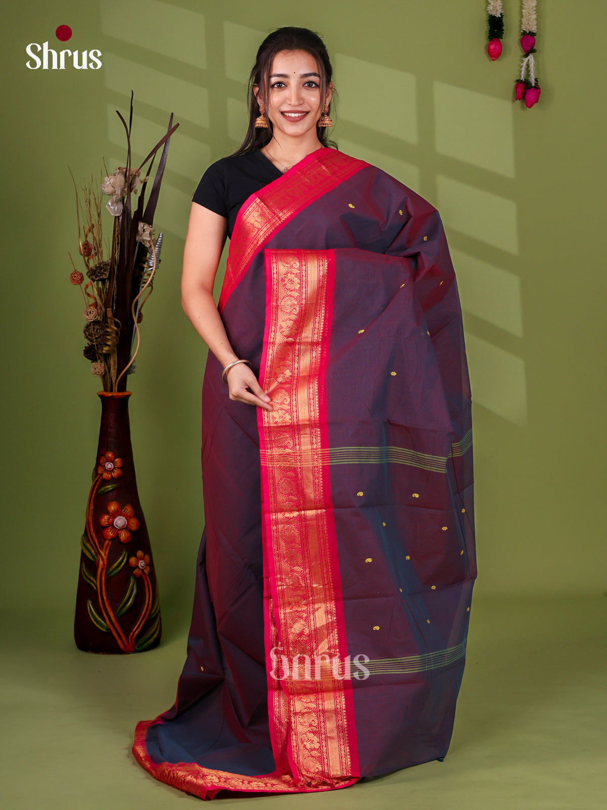 Chettinad Cotton Saree - EI21063