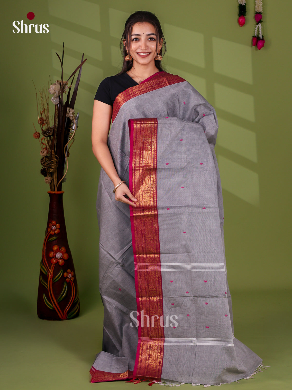 Chettinad Cotton Saree - EI21087