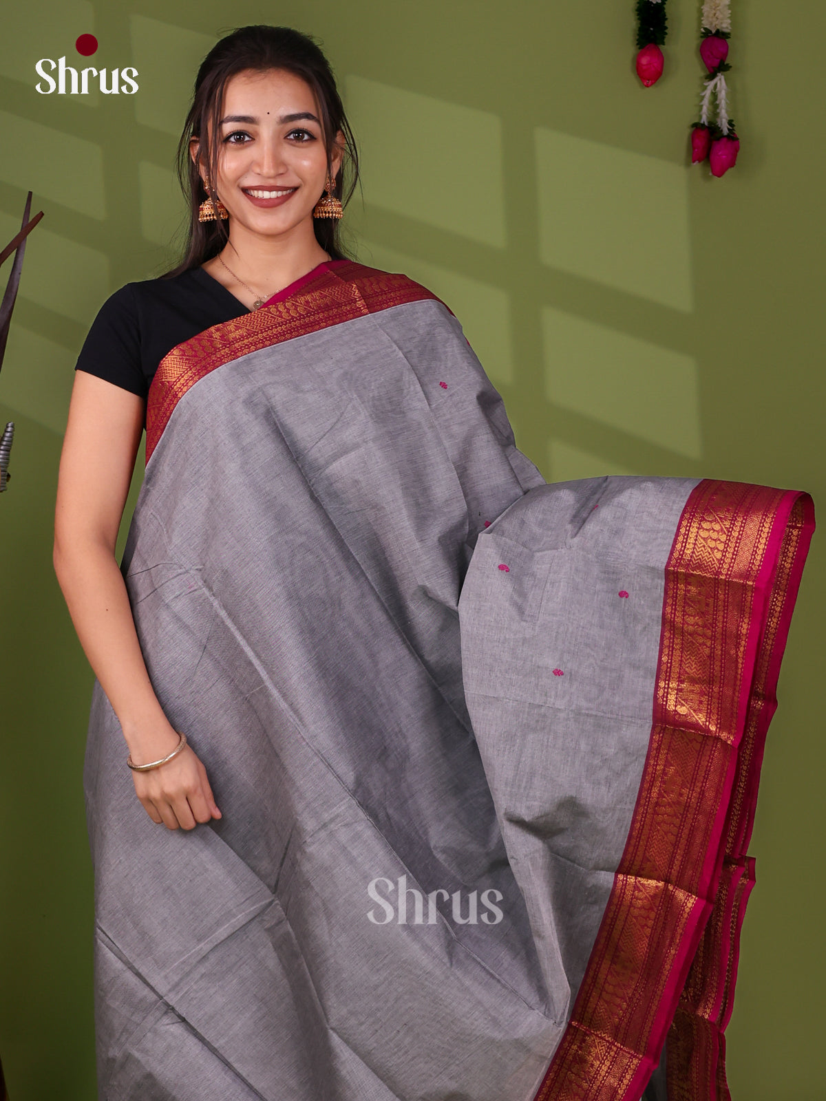 Chettinad Cotton Saree - EI21087