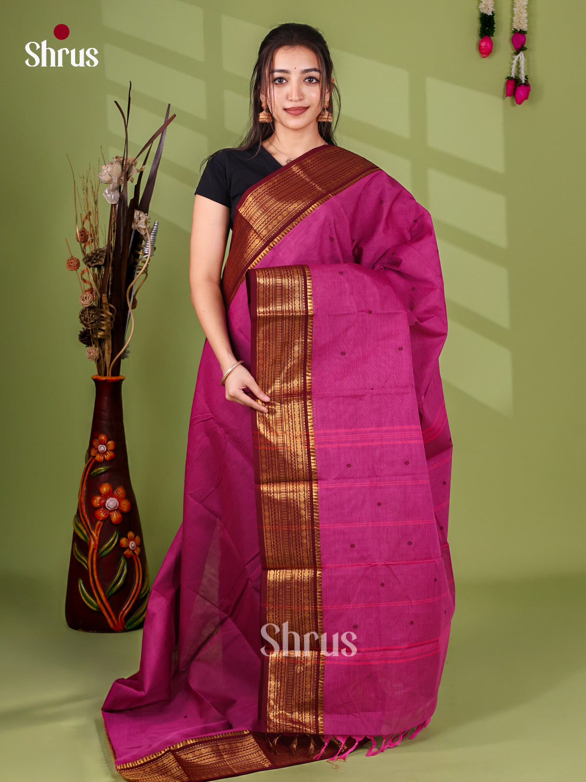 Chettinad Cotton Saree - EI21088