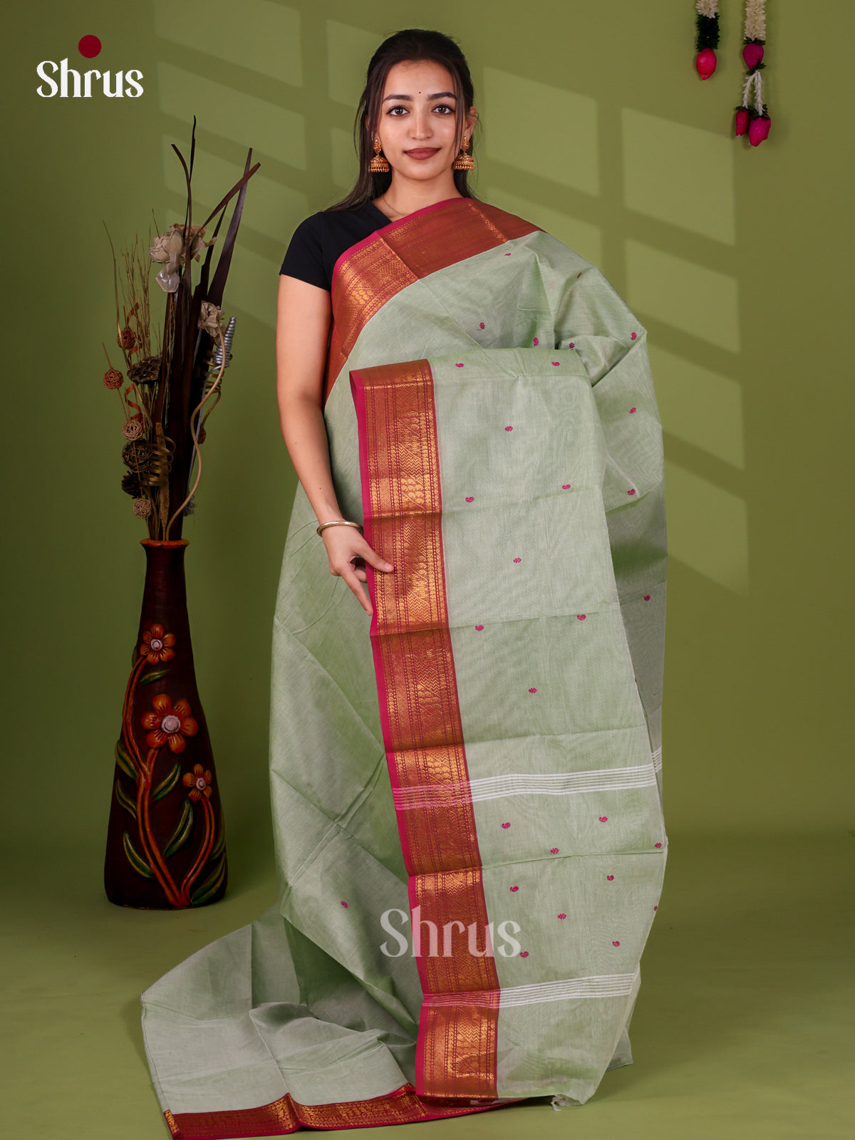 Chettinad Cotton Saree - EI21094