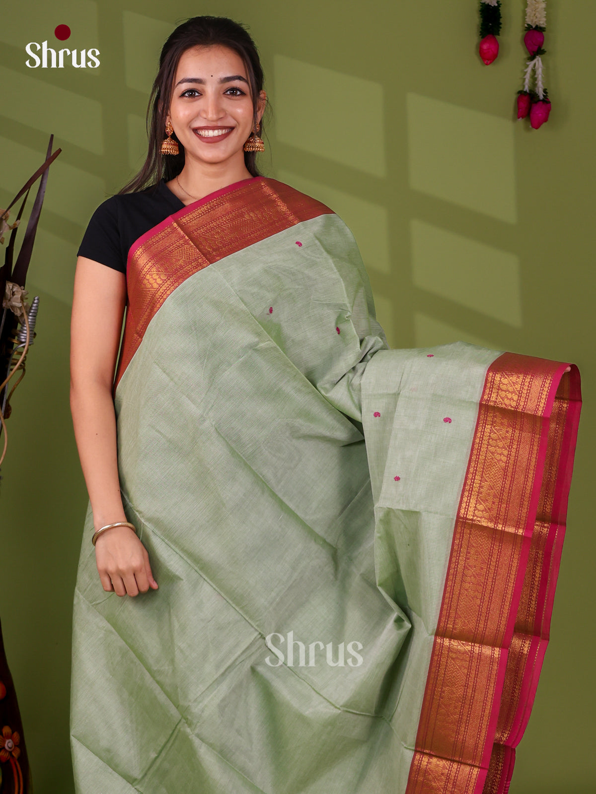 Chettinad Cotton Saree - EI21094