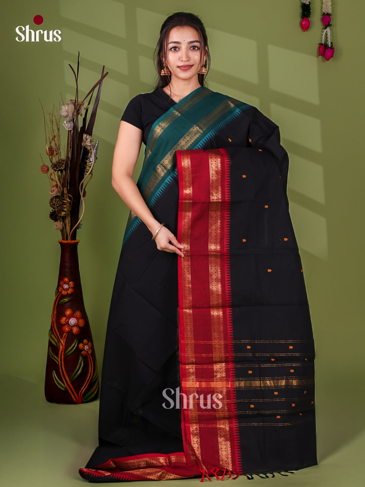 Chettinad Cotton Saree - EI21098