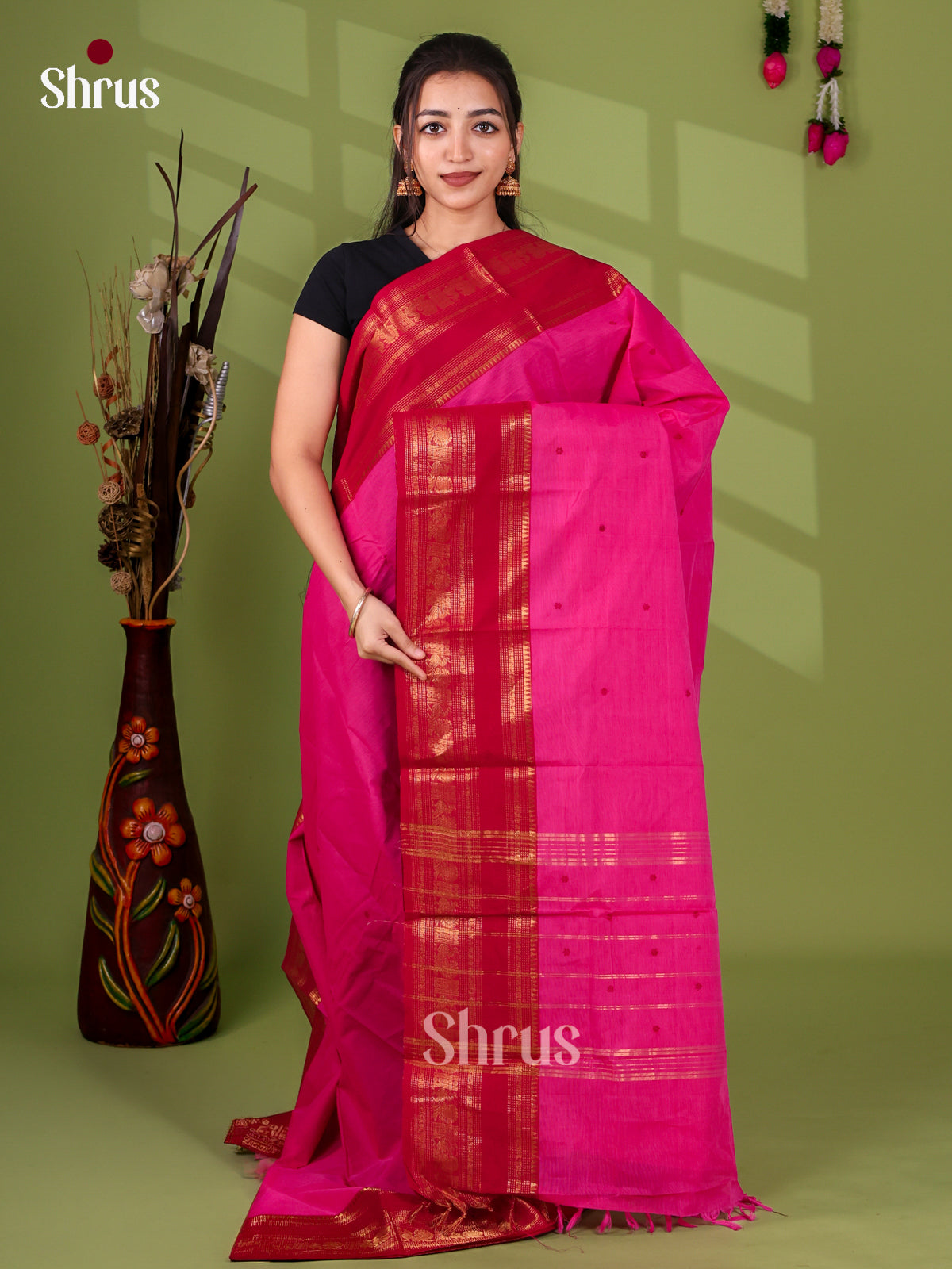 Chettinad Cotton Saree - EI21099