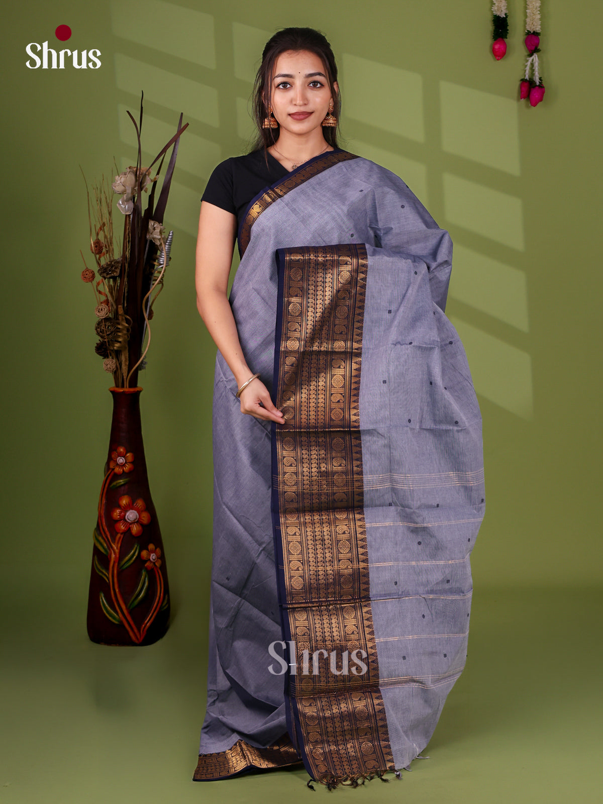Chettinad Cotton Saree - EI21105