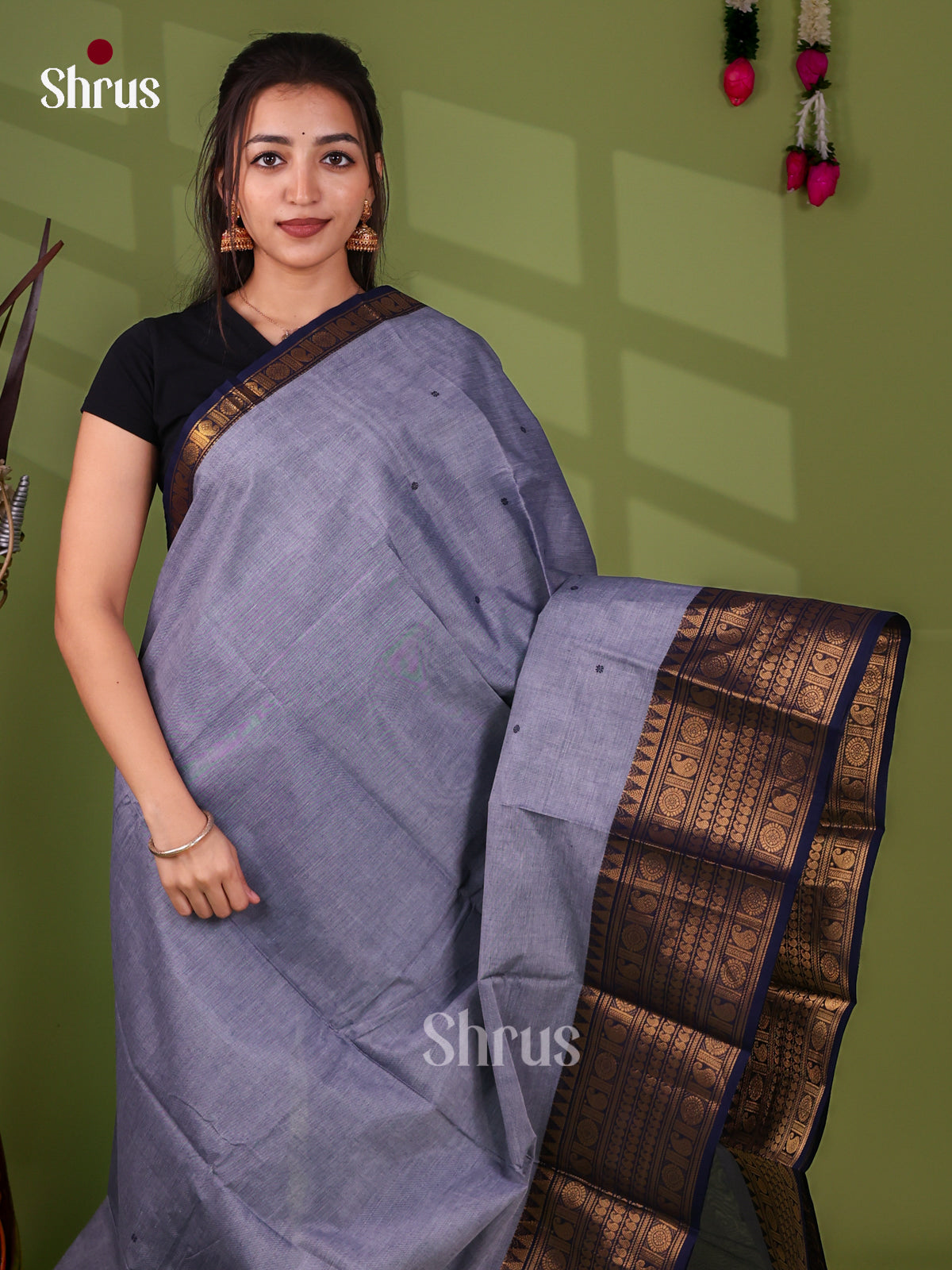Chettinad Cotton Saree - EI21105