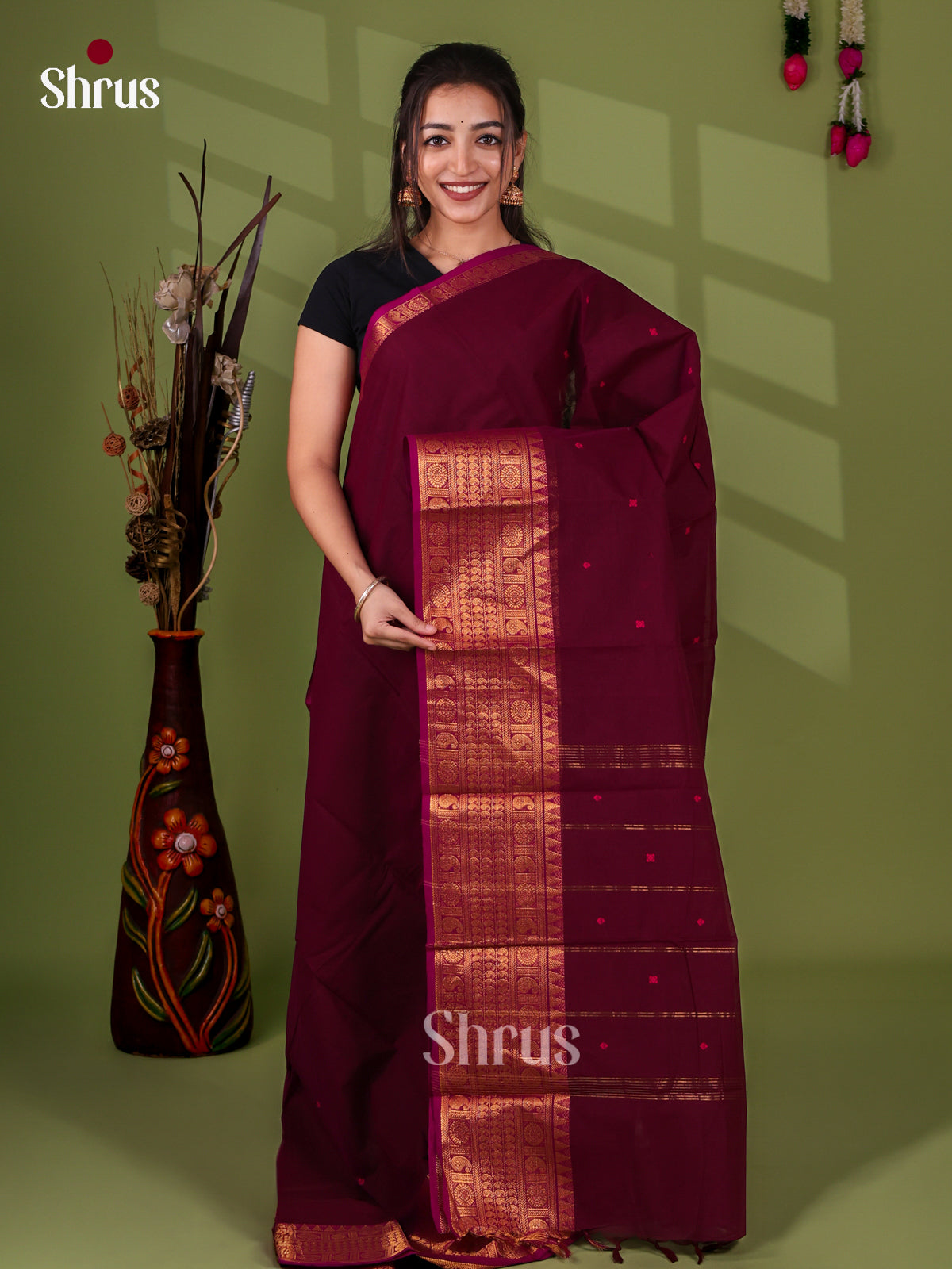 Chettinad Cotton Saree - EI21107