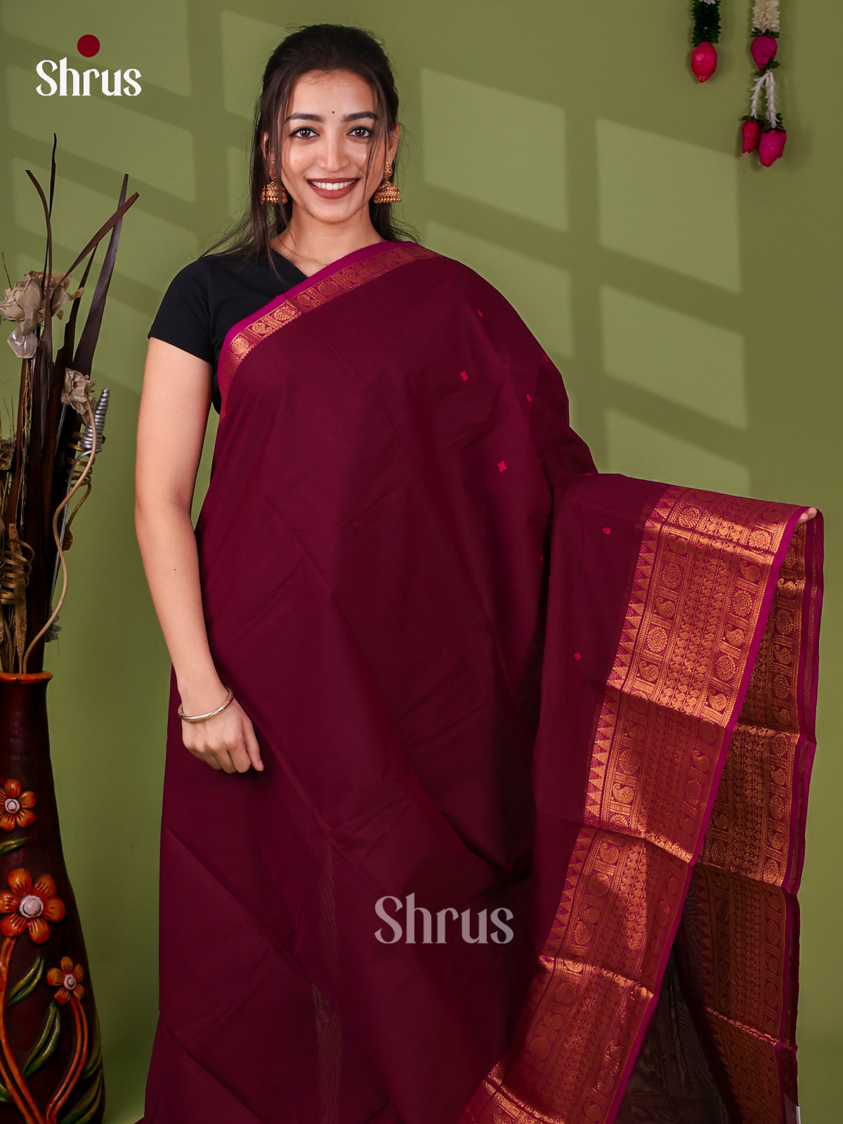 Chettinad Cotton Saree - EI21107