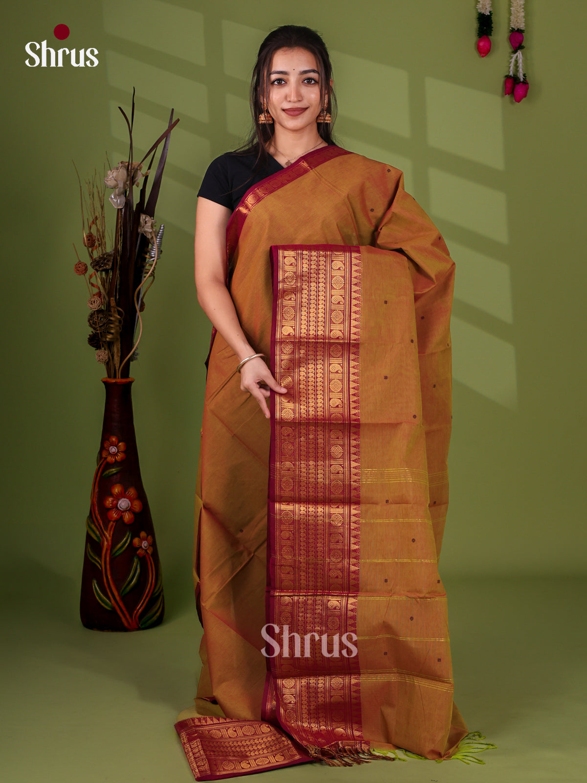 Chettinad Cotton Saree - EI21110
