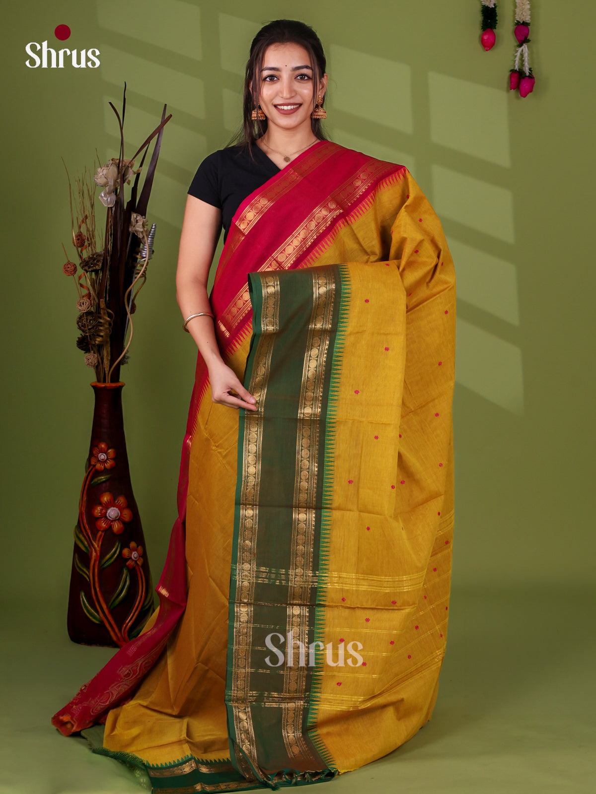 Chettinad Cotton Saree - EI21118