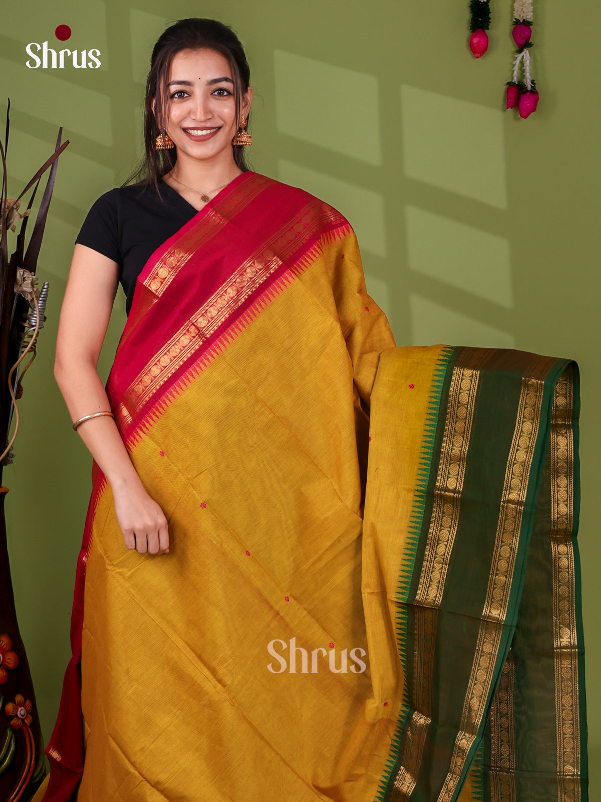 Chettinad Cotton Saree - EI21118