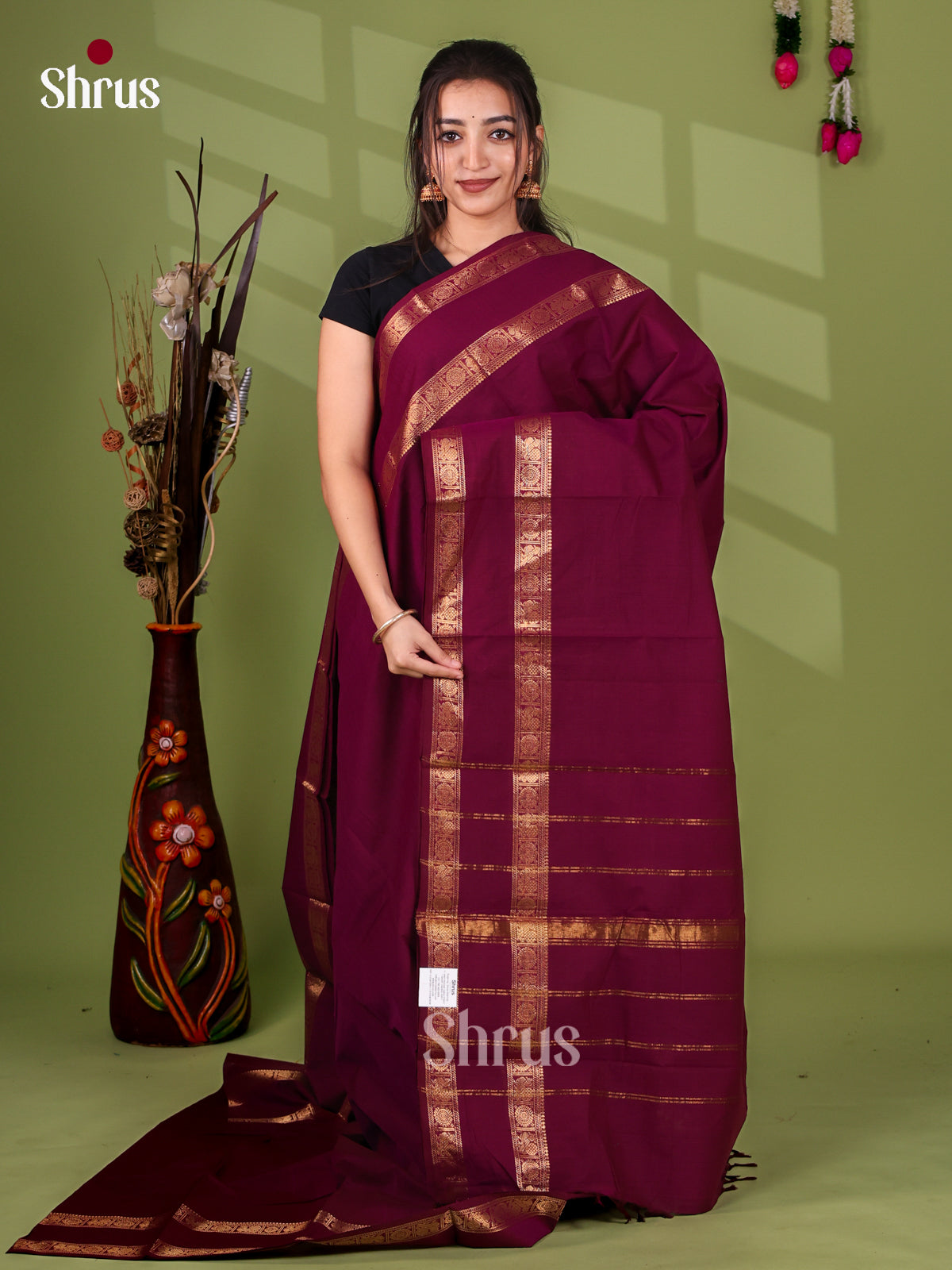 Chettinad Cotton Saree - EI21122