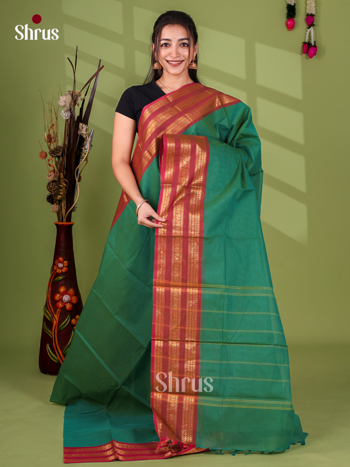 Chettinad Cotton Saree - EI21127