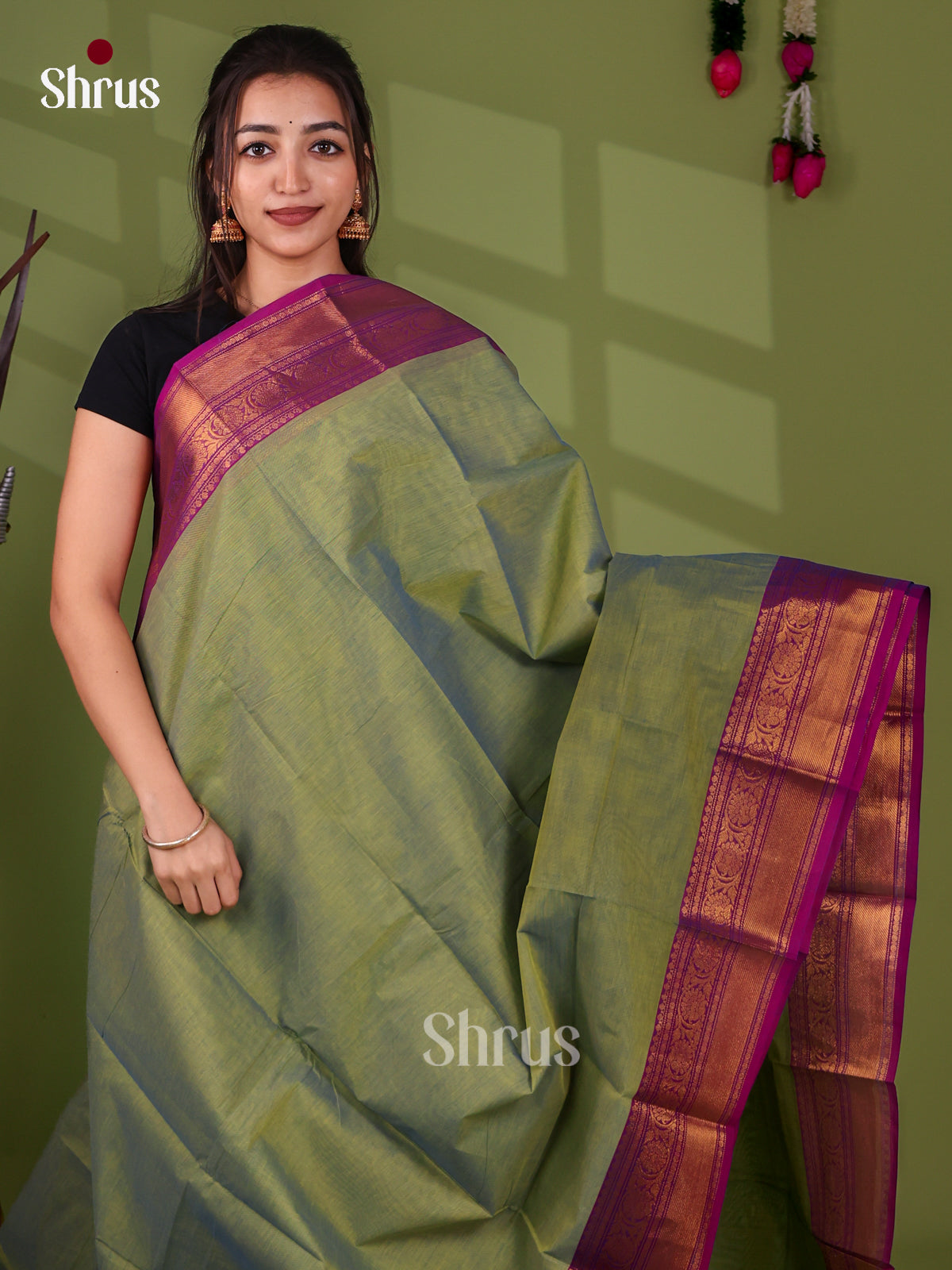 Chettinad Cotton Saree - EI21130