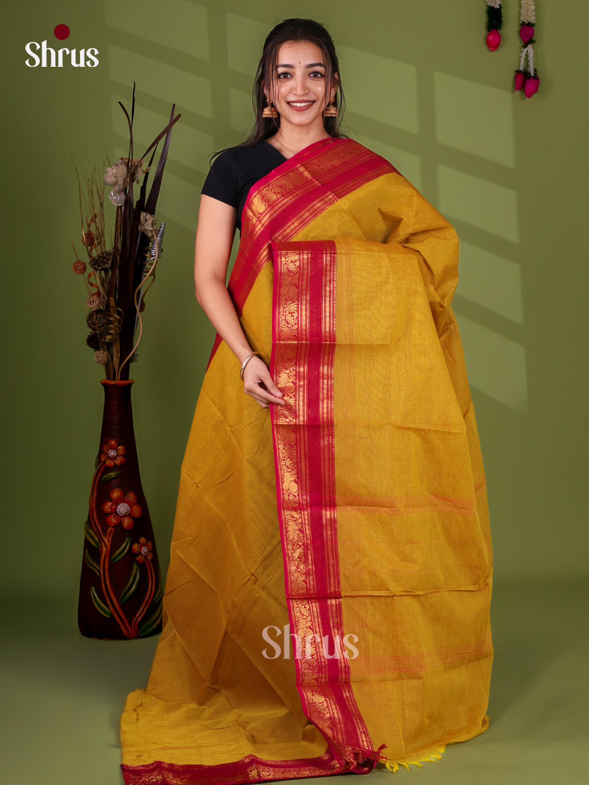 Chettinad Cotton Saree - EI21143